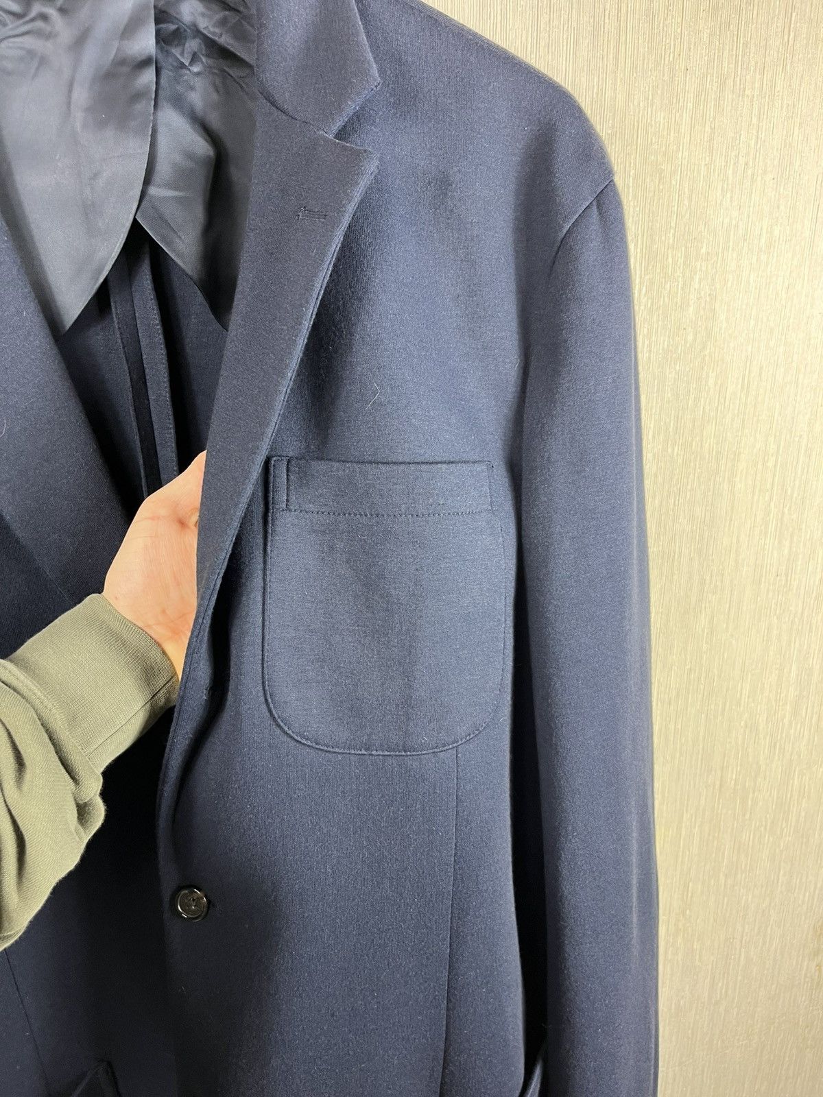 Polo Ralph Lauren × Ralph Lauren Polo Ralph Lauren cotton navy blazer soft jacket luxury Size US XL / EU 56 / 4 - 11 Thumbnail