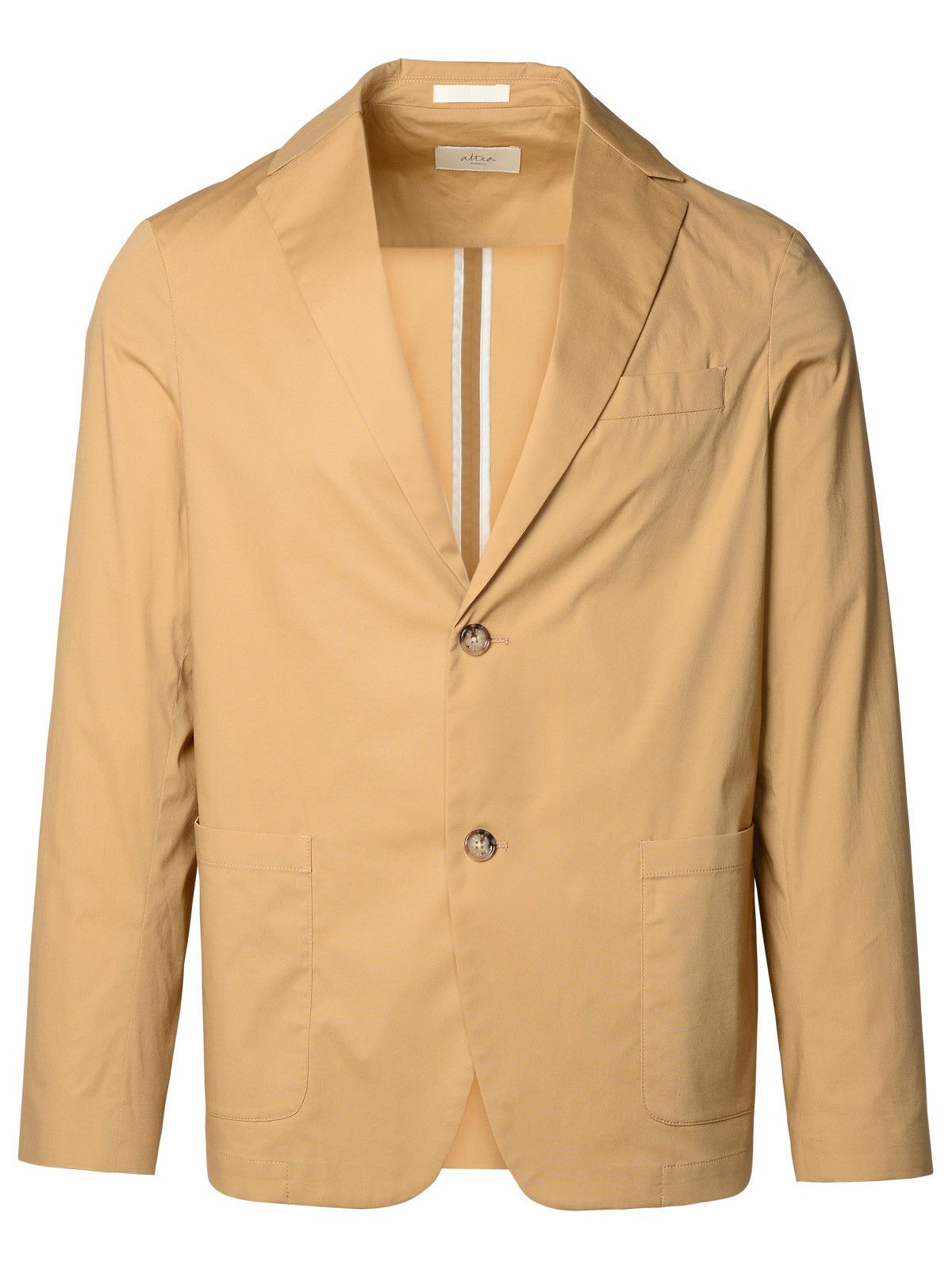 image of Altea 'astore' Beige Cotton Blazer, Men's (Size 2XL)
