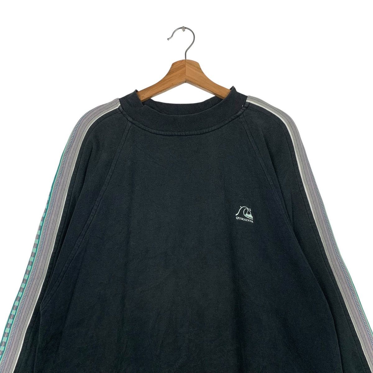 Quiksilver Vintage 90s Quiksilver Small Logo Crewneck Sweatshirt Size US M / EU 48-50 / 2 - 2 Thumbnail