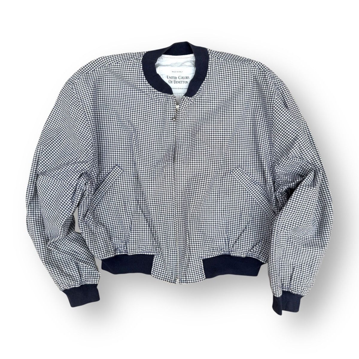 United Colors Of Benetton United Colors Of Benetton Bomber Jacket Size L / US 10 / IT 46 - 1 Thumbnail
