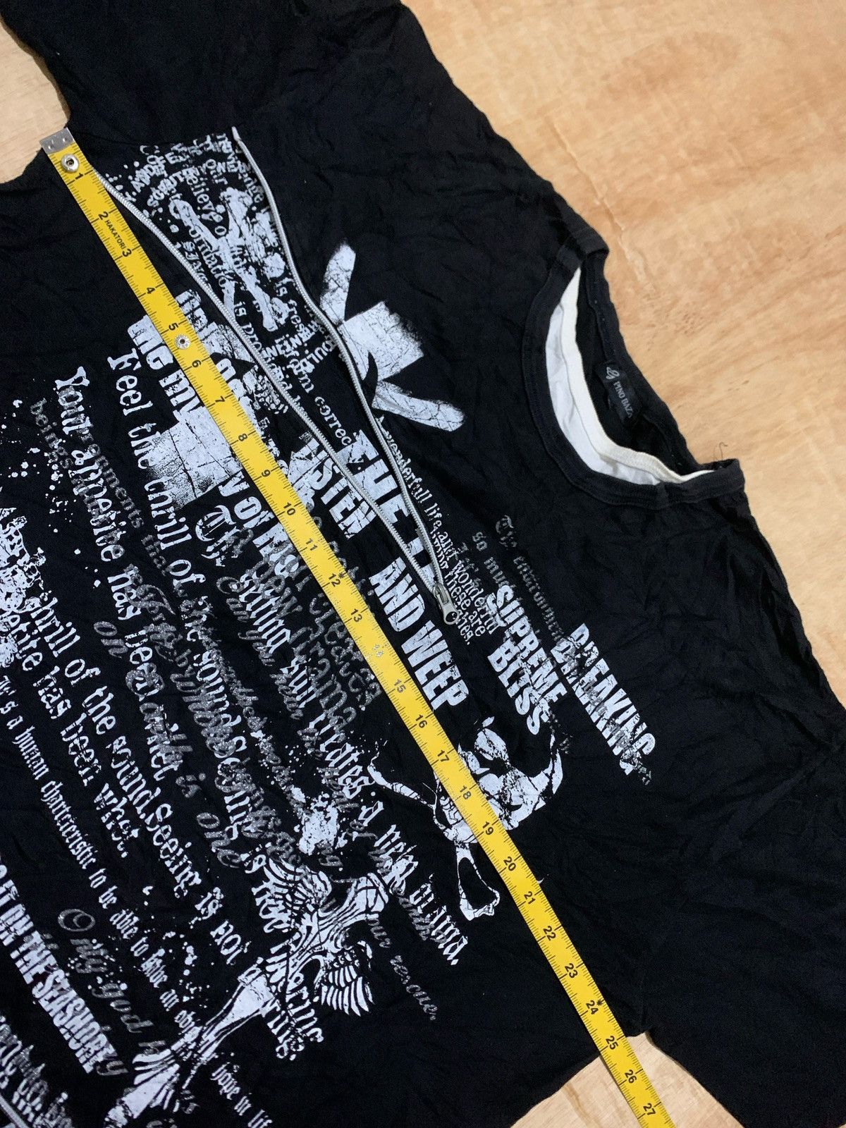 Japanese Brand Vintage Y2k Pino Bazzo Multi Zipper Tshirt Ifsixwasnine Size US XL / EU 56 / 4 - 9 Thumbnail