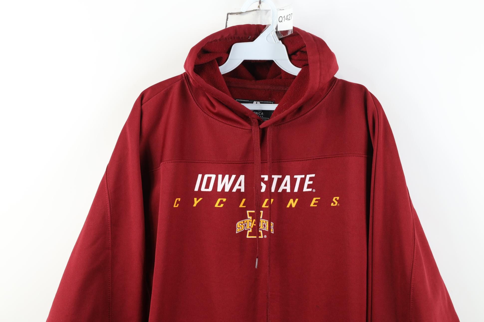 Vintage Vintage Y2K Iowa State University Cyclones Hoodie Sweatshirt Size US M / EU 48-50 / 2 - 2 Thumbnail