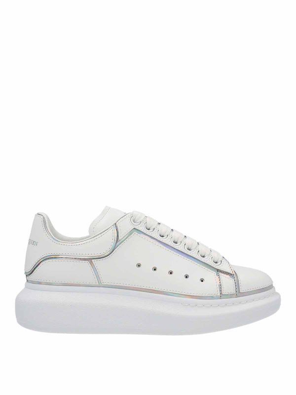 Alexander McQueen o1w1db10725 Oversized Sneaker in White Size US 8.5 / EU 41-42 - 1 Thumbnail