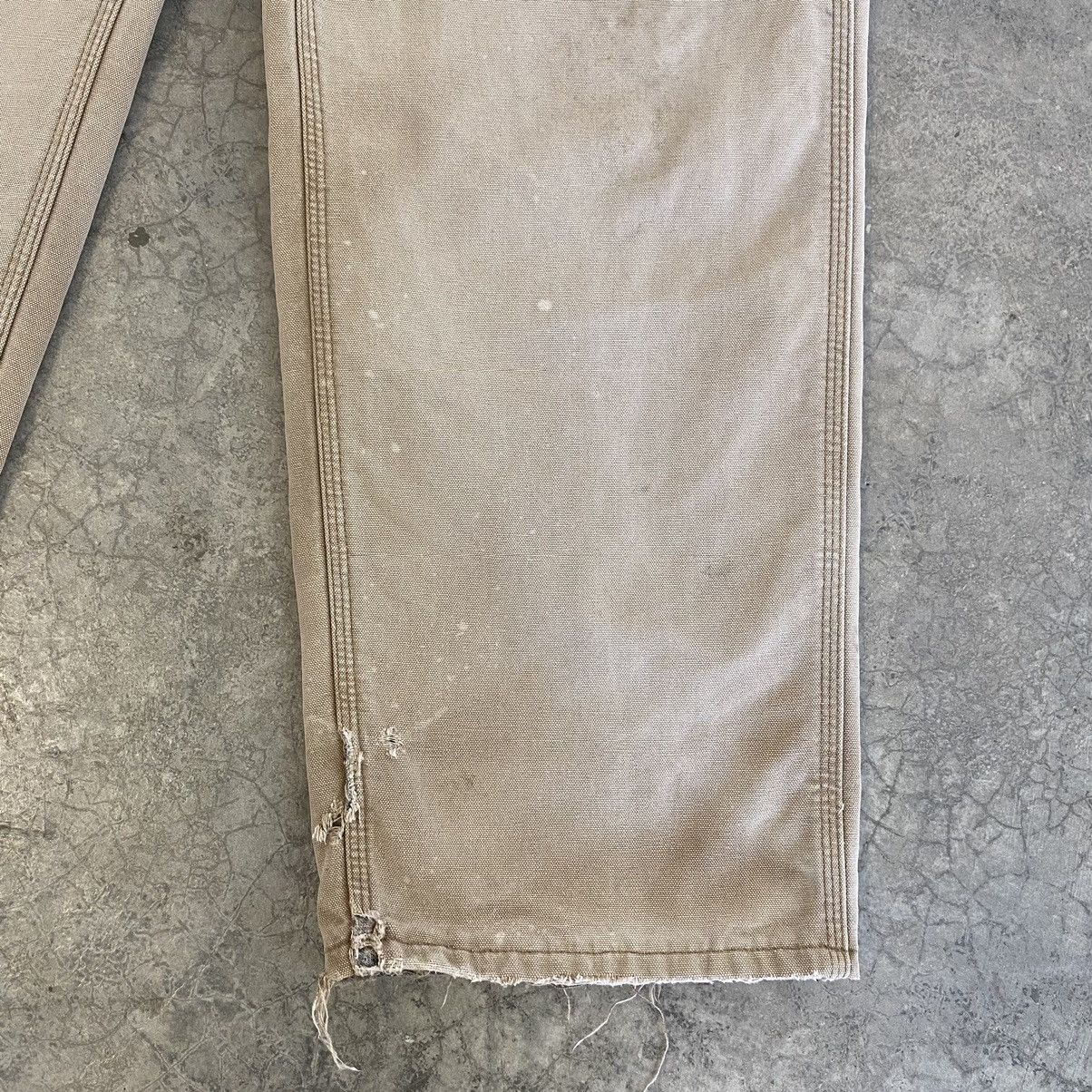 Carhartt VTG Carhartt Blanket Lined Distressed Dirty Carpenter Pants Size US 36 / EU 52 - 11 Thumbnail