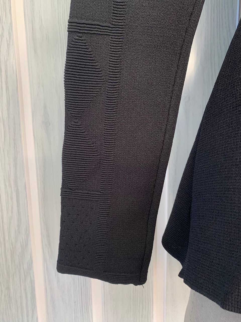Designer × Scanlan Theodore Scanlan Theodore Black Crepe Knit Viscose & Polyamide Jacket Size S / US 4 / IT 40 - 19 Thumbnail