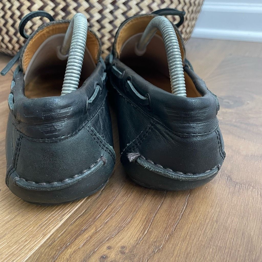 Emporio Armani Emporio Armani Driving Loafers Moccasins Leather Horsehair $ Size US 8 / EU 41 - 6 Thumbnail