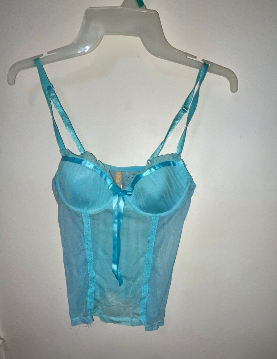 Other Light blue see through tank Size S / US 4 / IT 40 - 1 Thumbnail