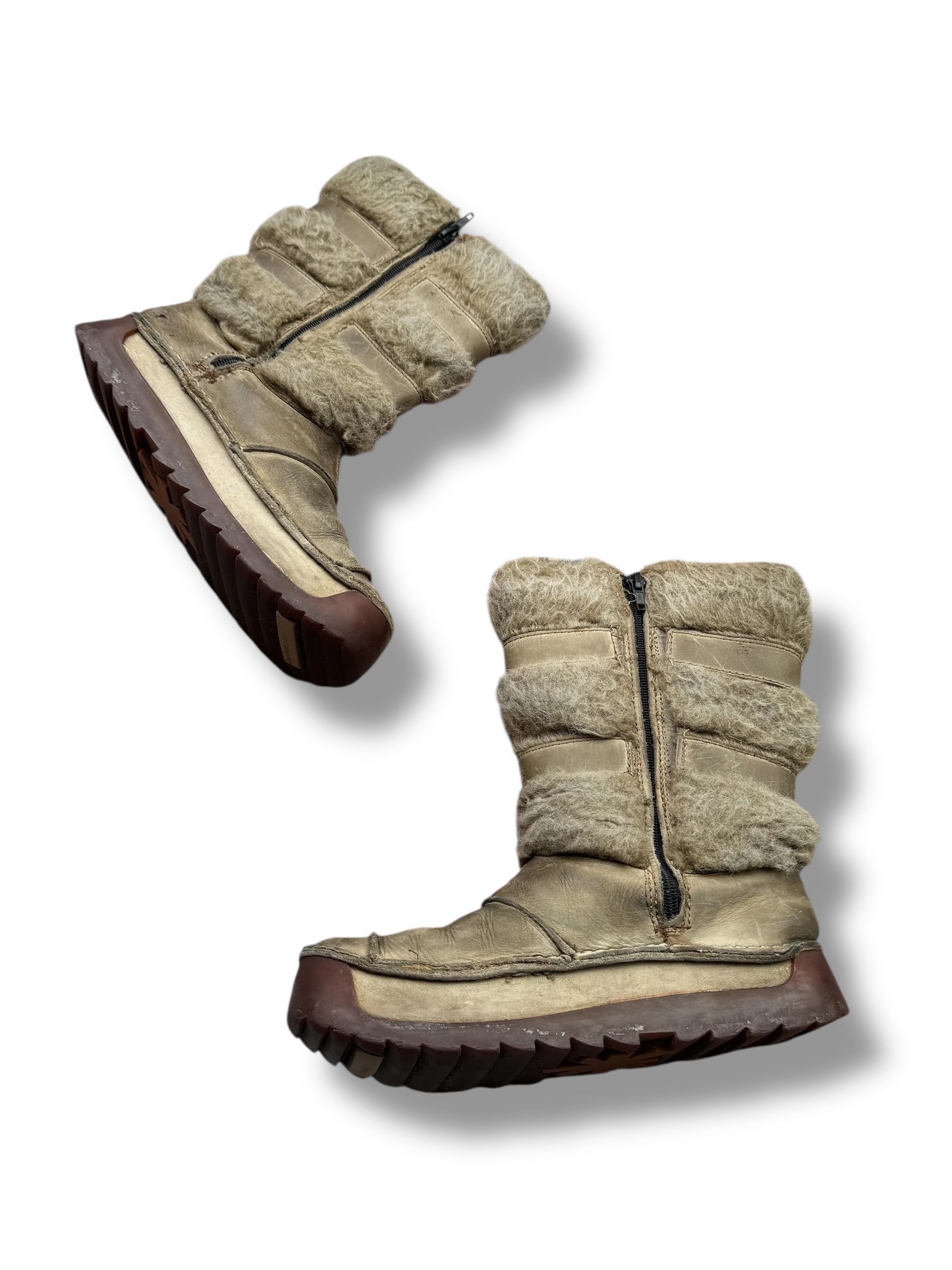 Other Y2K Leather Winter Boots(V303) Size US 9 / IT 39 - 2 Thumbnail