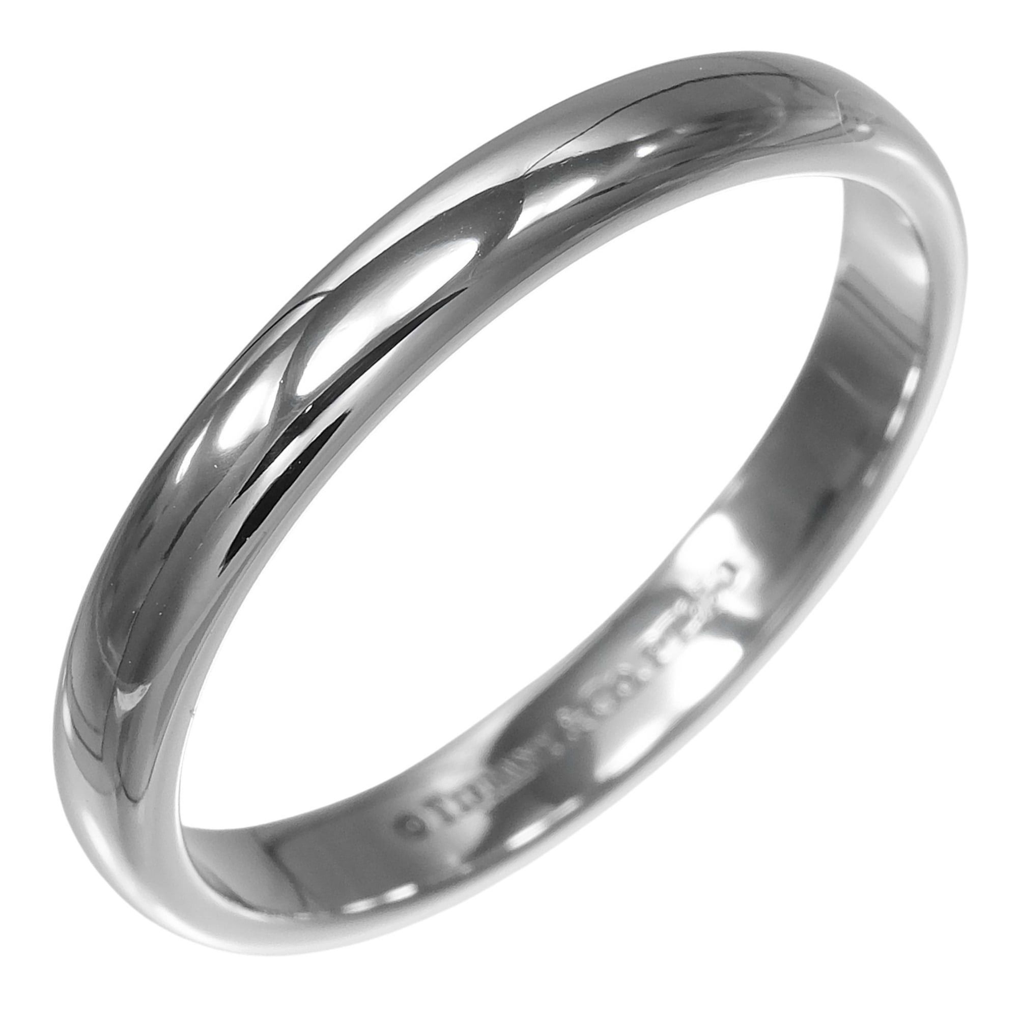 Tiffany & Co. Tiffany & Co. Forever Classic Band Ring, Size 18, 3mm band, Pt950 Platinum, Approx. 5.25g. Size ONE SIZE - 1 Thumbnail