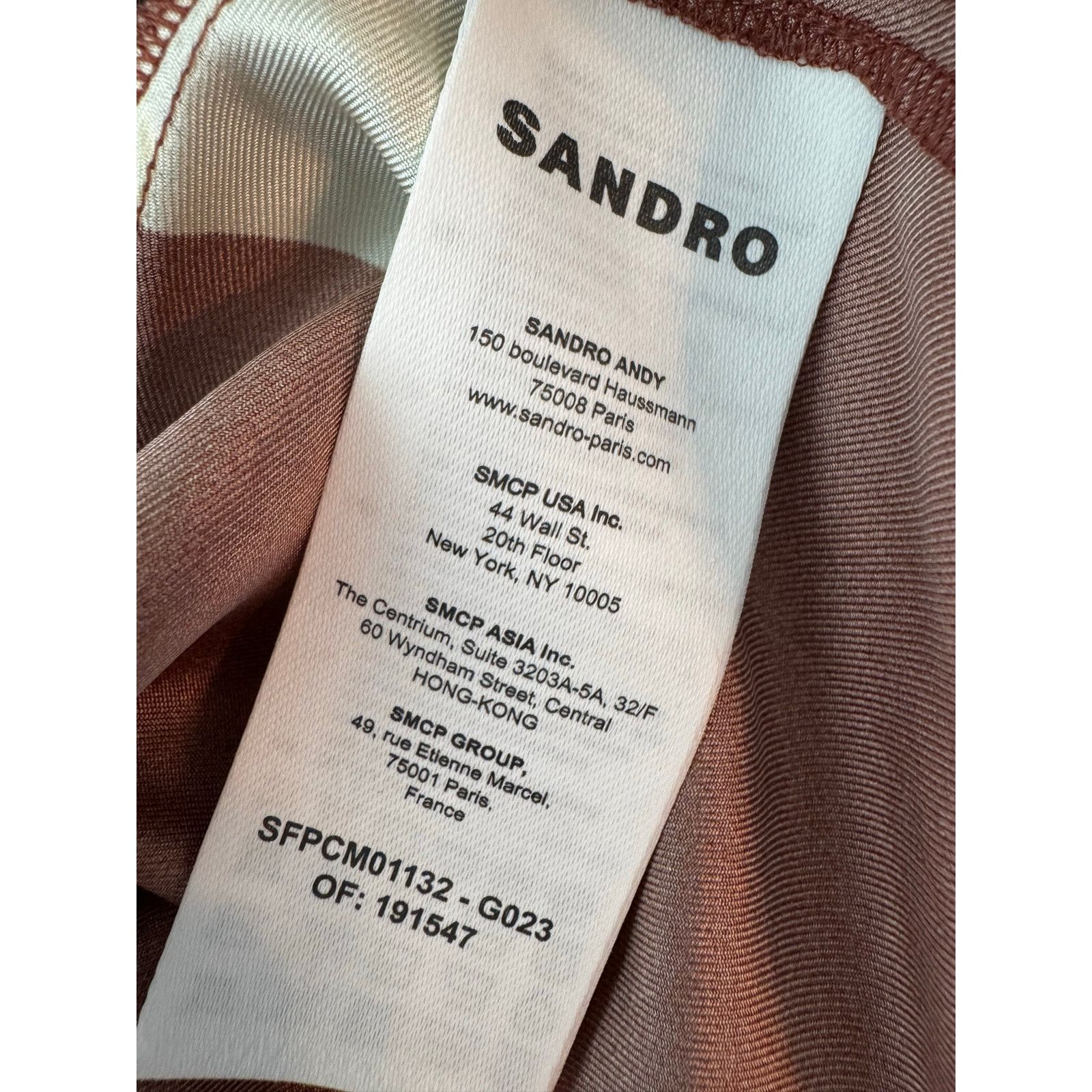 Sandro SANDRO x Louis Barthlemy Assia Silk Cropped Wrap Top Size XS / US 0-2 / IT 36-38 - 13 Thumbnail
