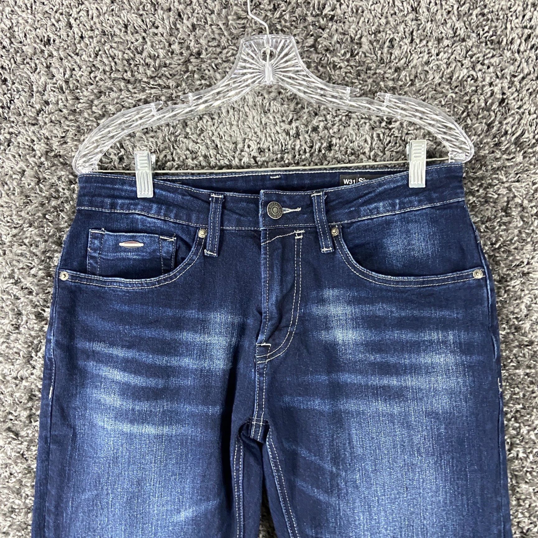 Buffalo David Bitton VINTAGE Buffalo David Bitton Buffalo Six X Buffalo Jeans Straight Stretch Women’s 31 Blue Six-X Jeans 31 Women’s Ballpark Size 24" / US 00 / IT 34 - 4 Thumbnail
