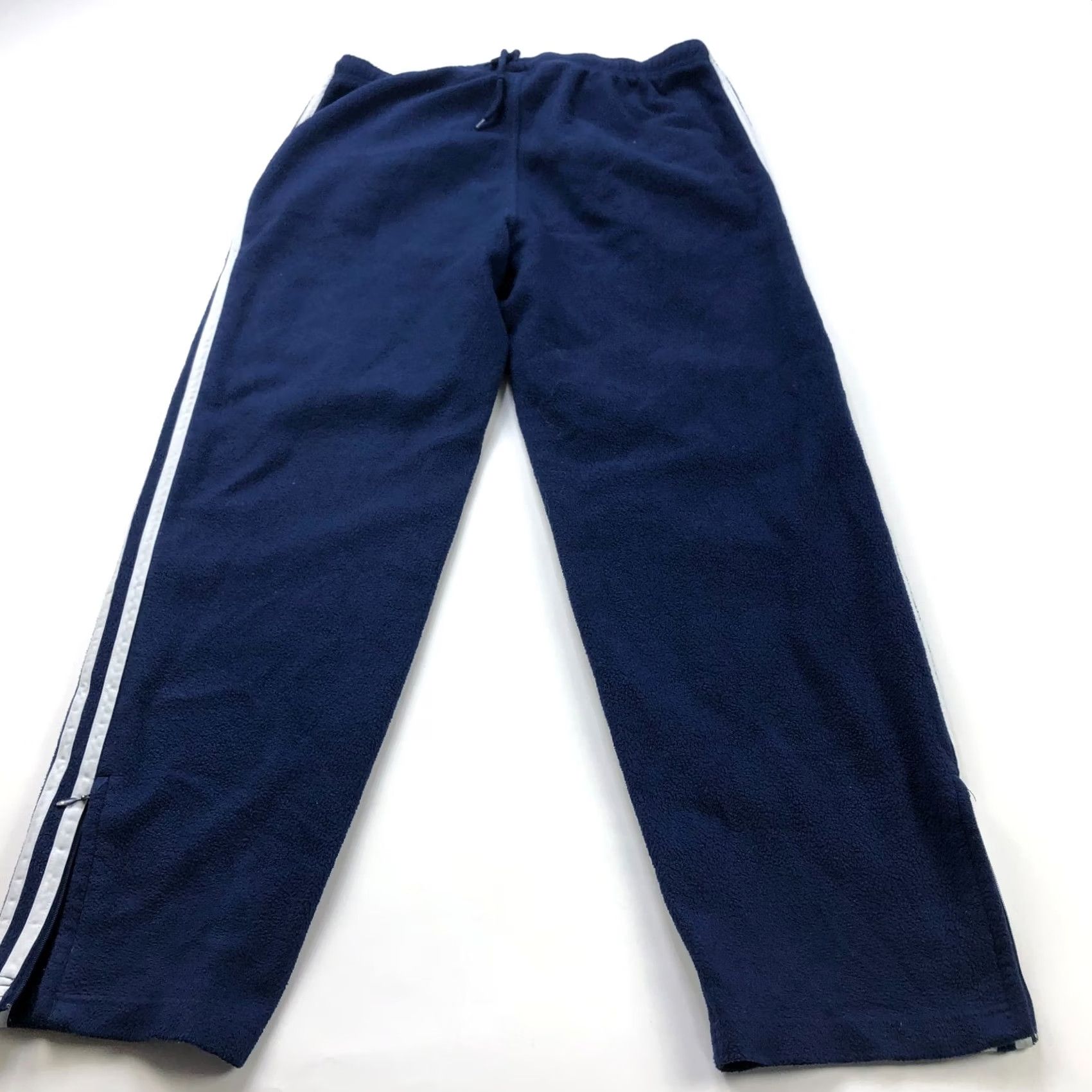Adidas Adidas Mens Sweatpants VTG Y2K Baggy Blue 30 Inseam 35 Waist MED M Vintage VTG Relaxed Casual Pants Size US 31 - 2 Thumbnail
