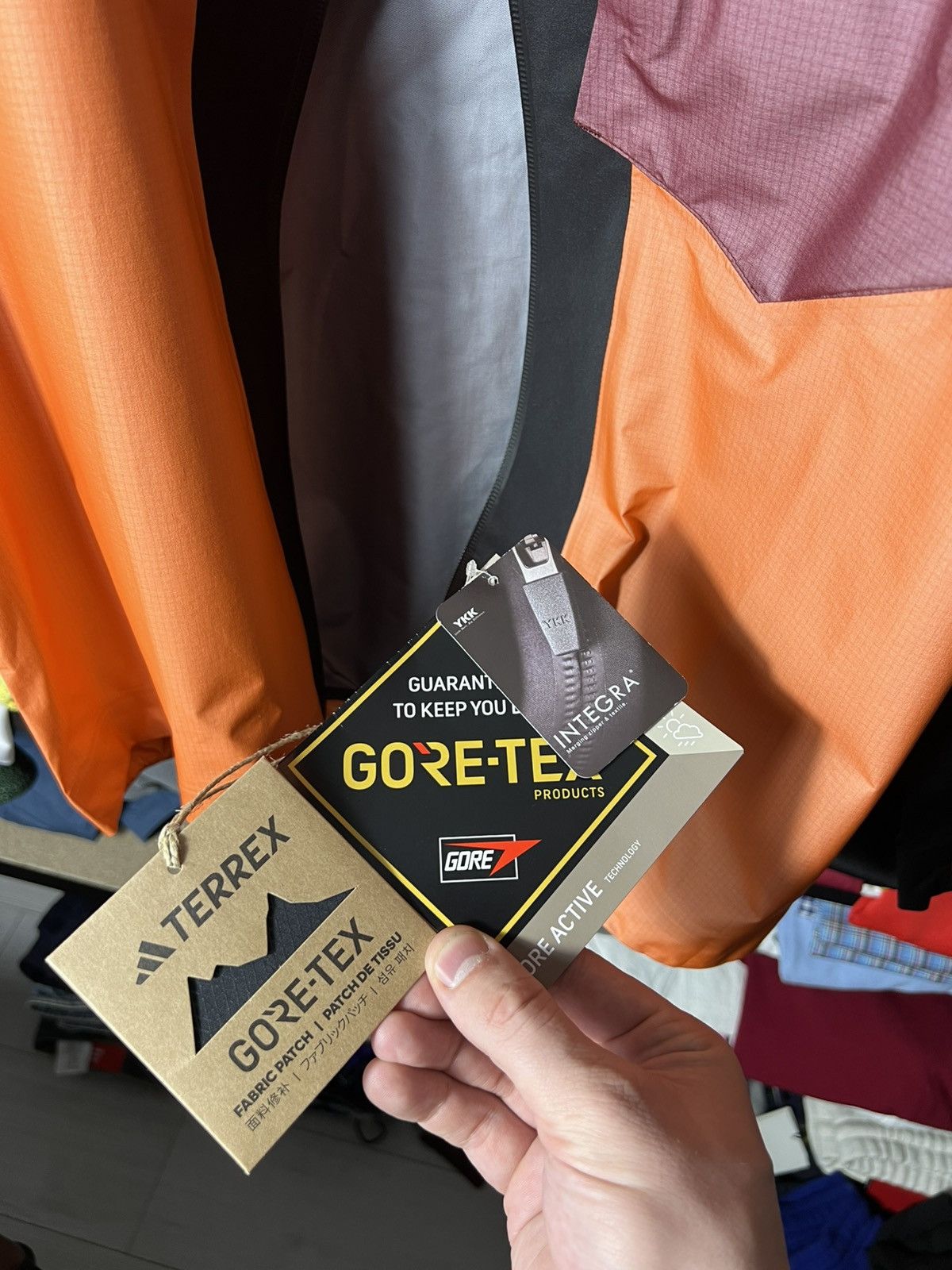 Adidas 🧥 Adidas Terrex Gore-Tex Alpine Windbreaker Gorpcore Size M Size US M / EU 48-50 / 2 - 15 Thumbnail
