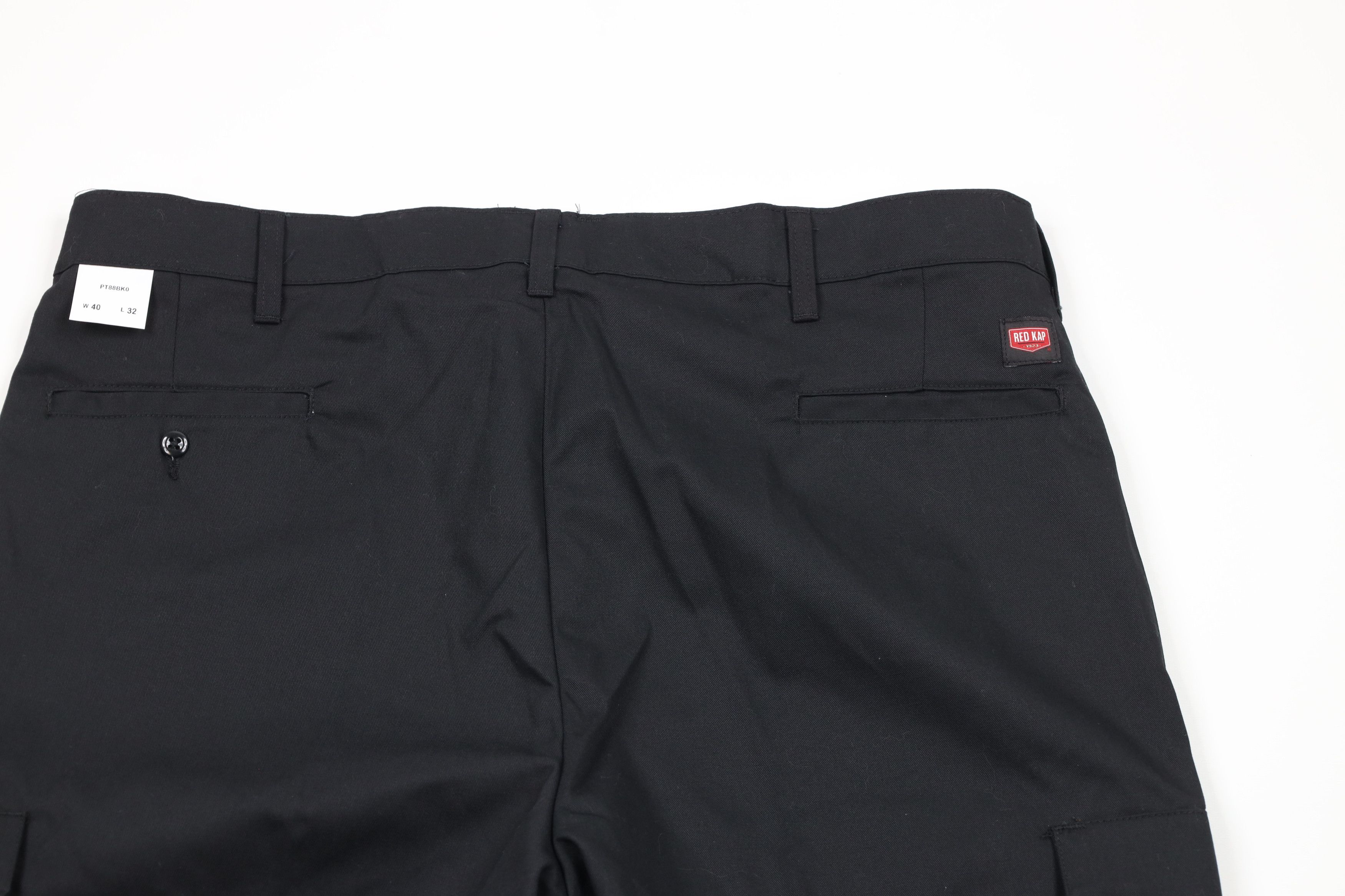 Vintage Vintage 90s Streetwear Wide Leg Cargo Work Pants Black Size US 40 / EU 56 - 8 Thumbnail
