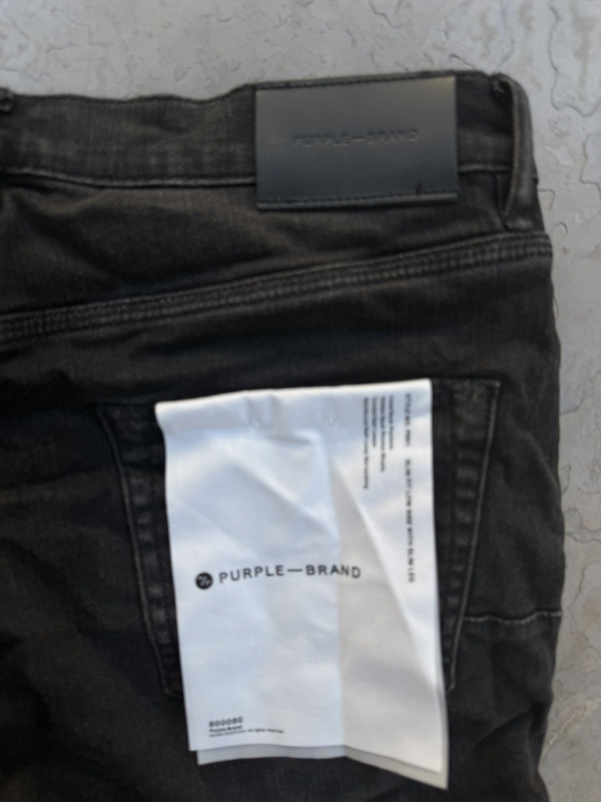 Purple Brand Purple Brand P001 Overspray Jeans Black Size 31 New Size US 31 - 8 Thumbnail