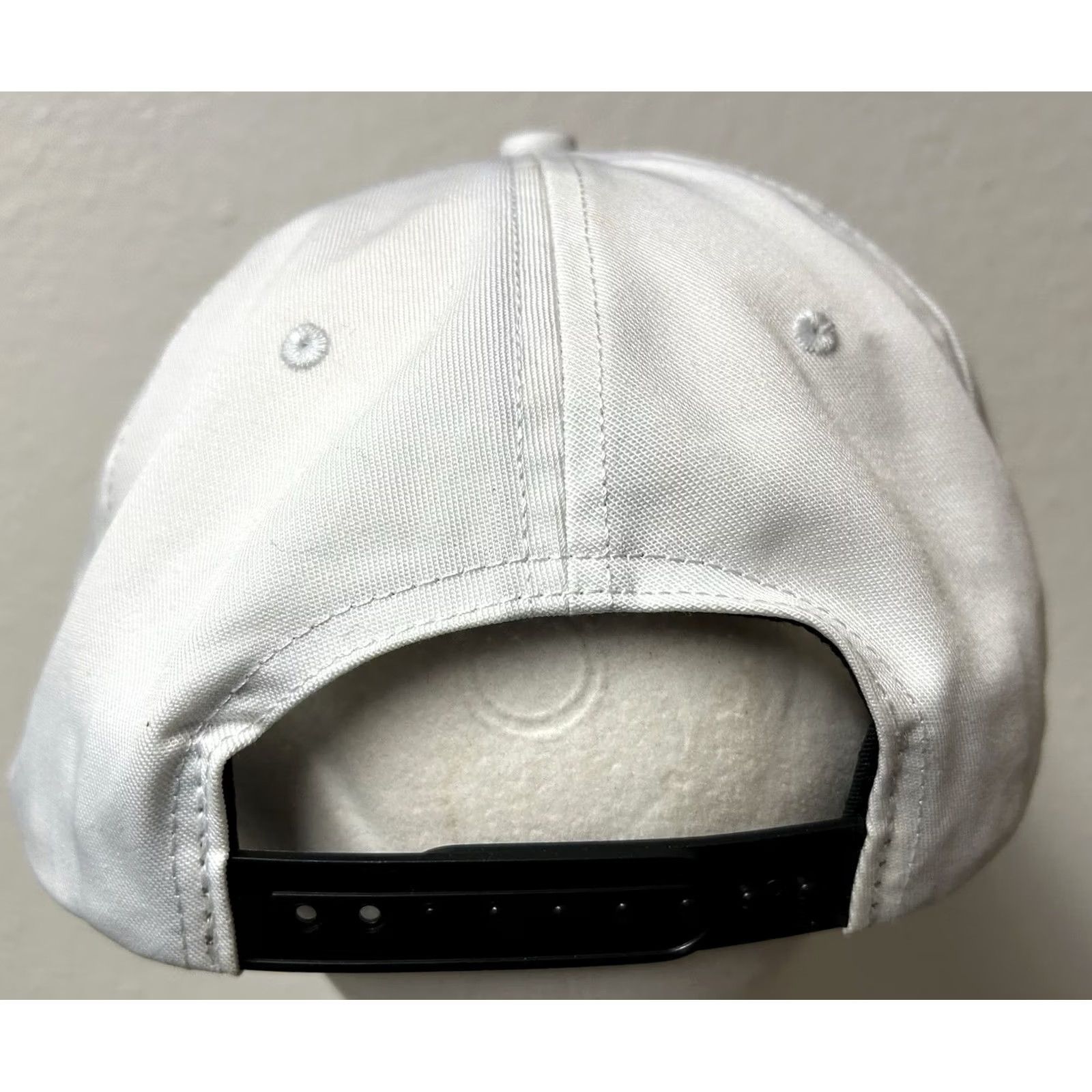 Vintage Afterhrs. Snapback Hat Embroidered White Men's One Size White Lightweight Breathable Adjustable Casual Workwear Travel USA Sports Hat Size ONE SIZE - 5 Thumbnail