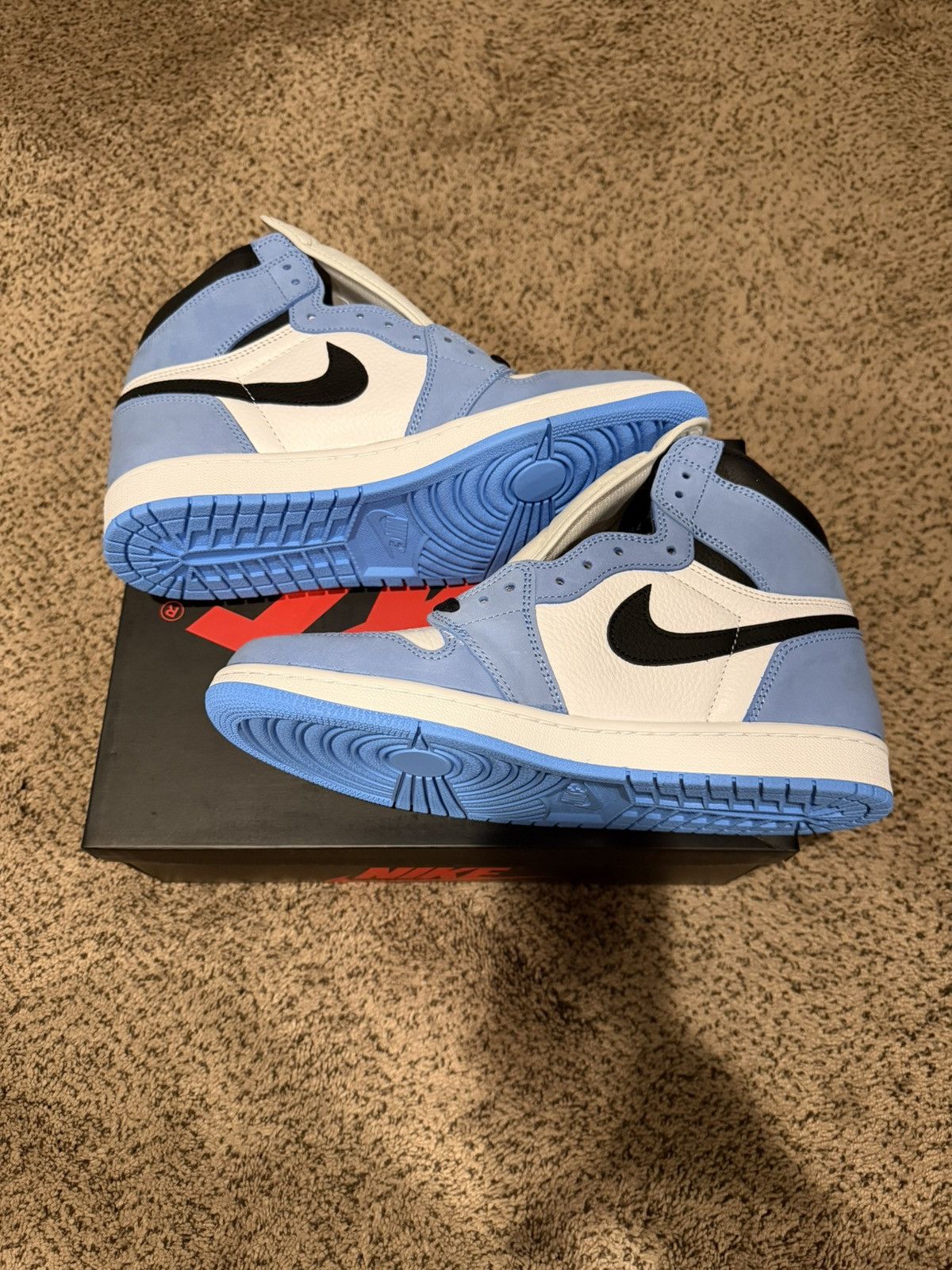 Jordan Brand Jordan 1 University Blue Size US 11 / EU 44 - 4 Thumbnail
