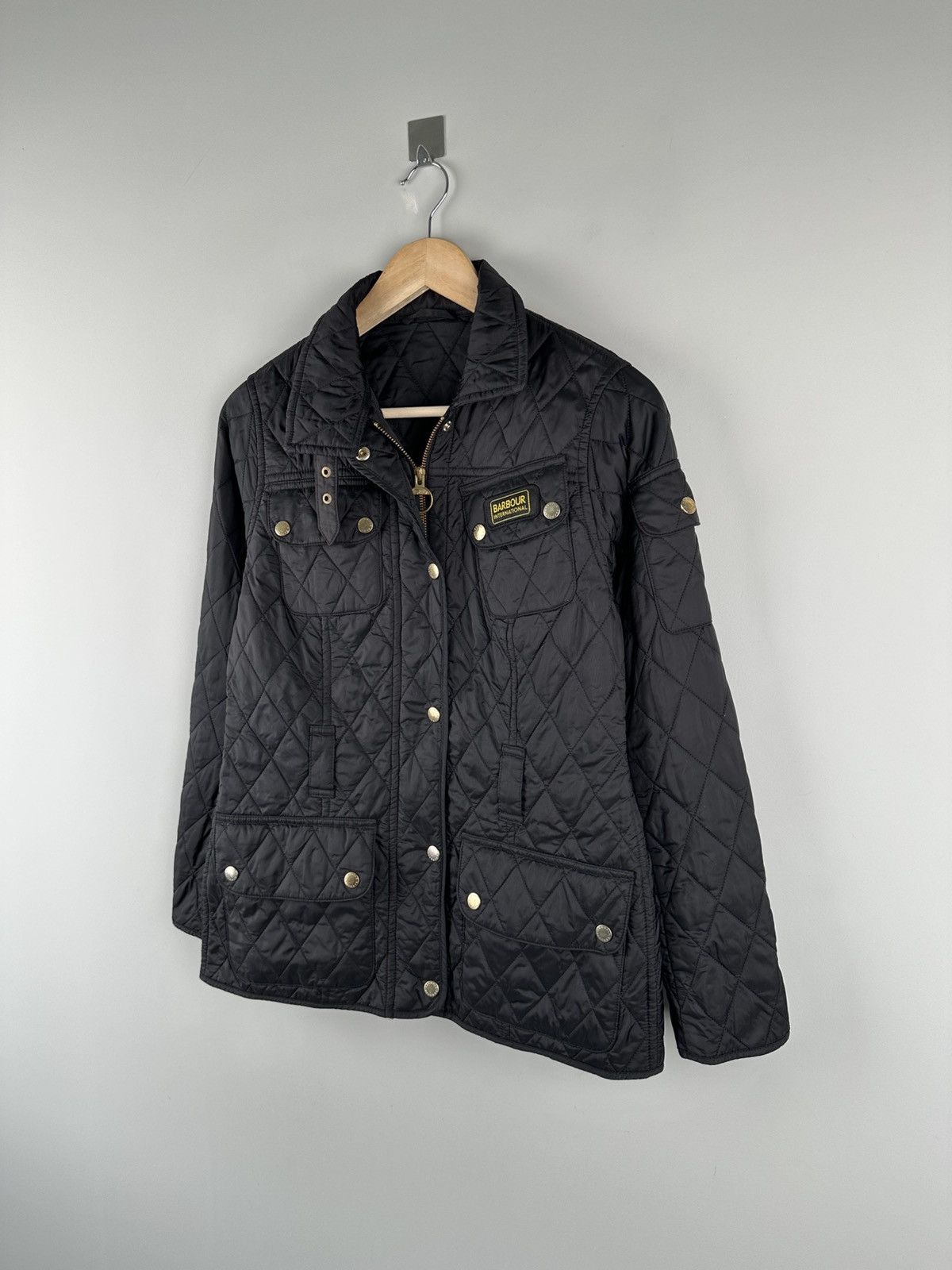 Barbour Barbour International Quiled Jacket Womens Size M / US 6-8 / IT 42-44 - 4 Thumbnail