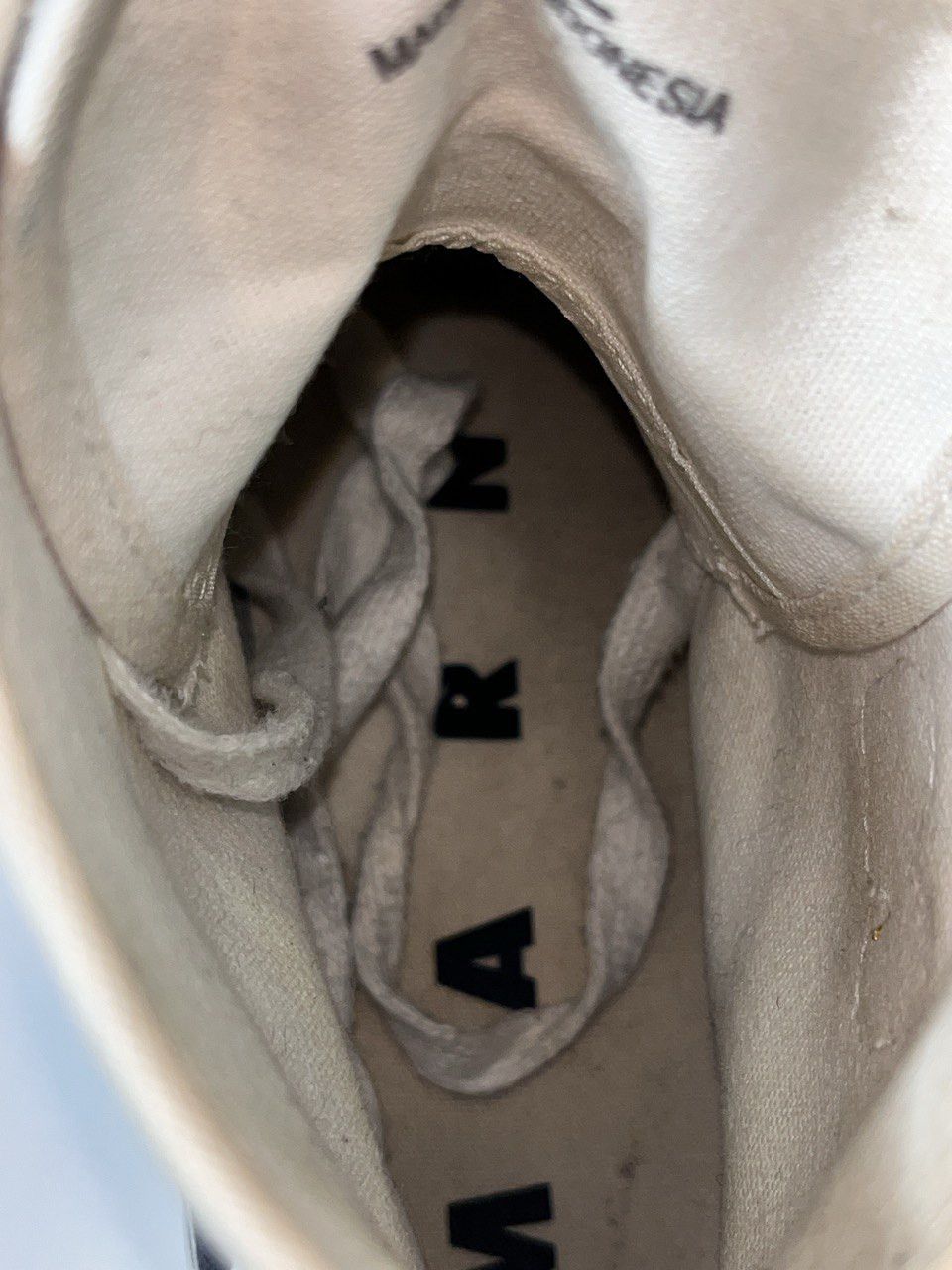 Marni Marni Canvas Multicolor High-Top Sneakers Trainers 42 EU Size US 9 / EU 42 - 14 Thumbnail