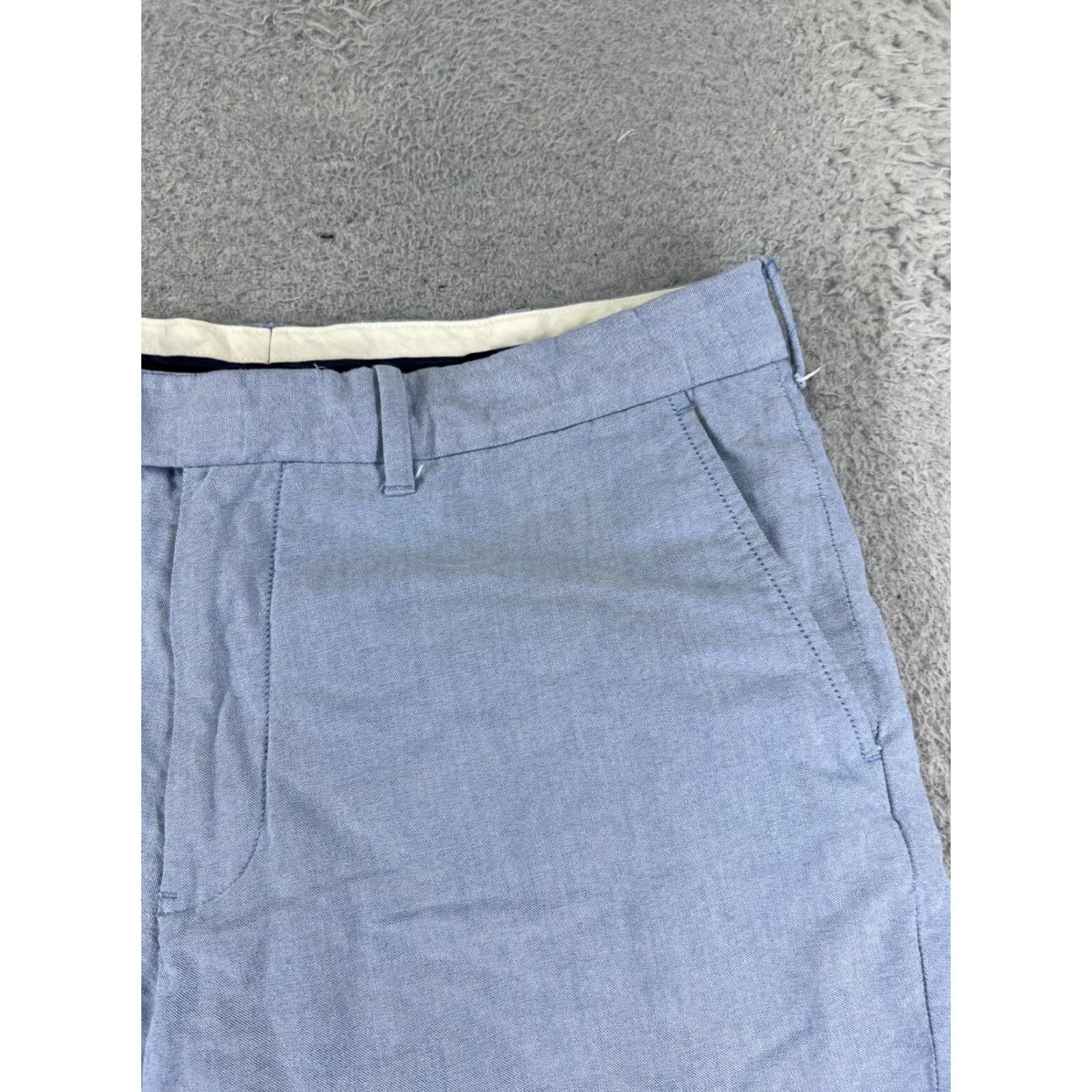 Polo Ralph Lauren Polo Ralph Lauren Shorts Men 36 Blue White Flat Front Cotton Twill 36x10 Read Size US M / EU 48-50 / 2 - 5 Thumbnail