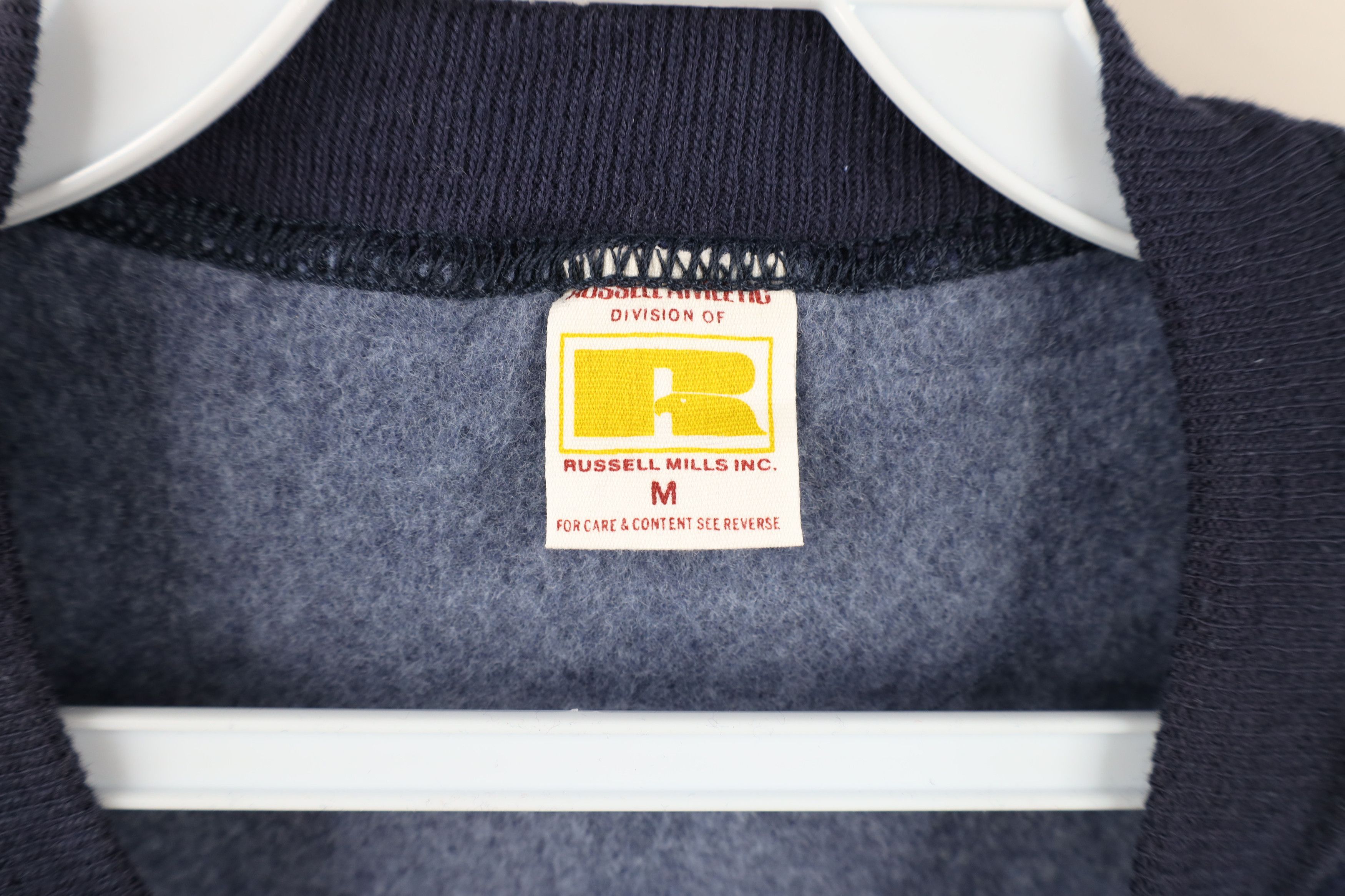 Russell Athletic Vintage 70s Russell Athletic Crewneck Sweatshirt Blue USA Size US M / EU 48-50 / 2 - 6 Thumbnail