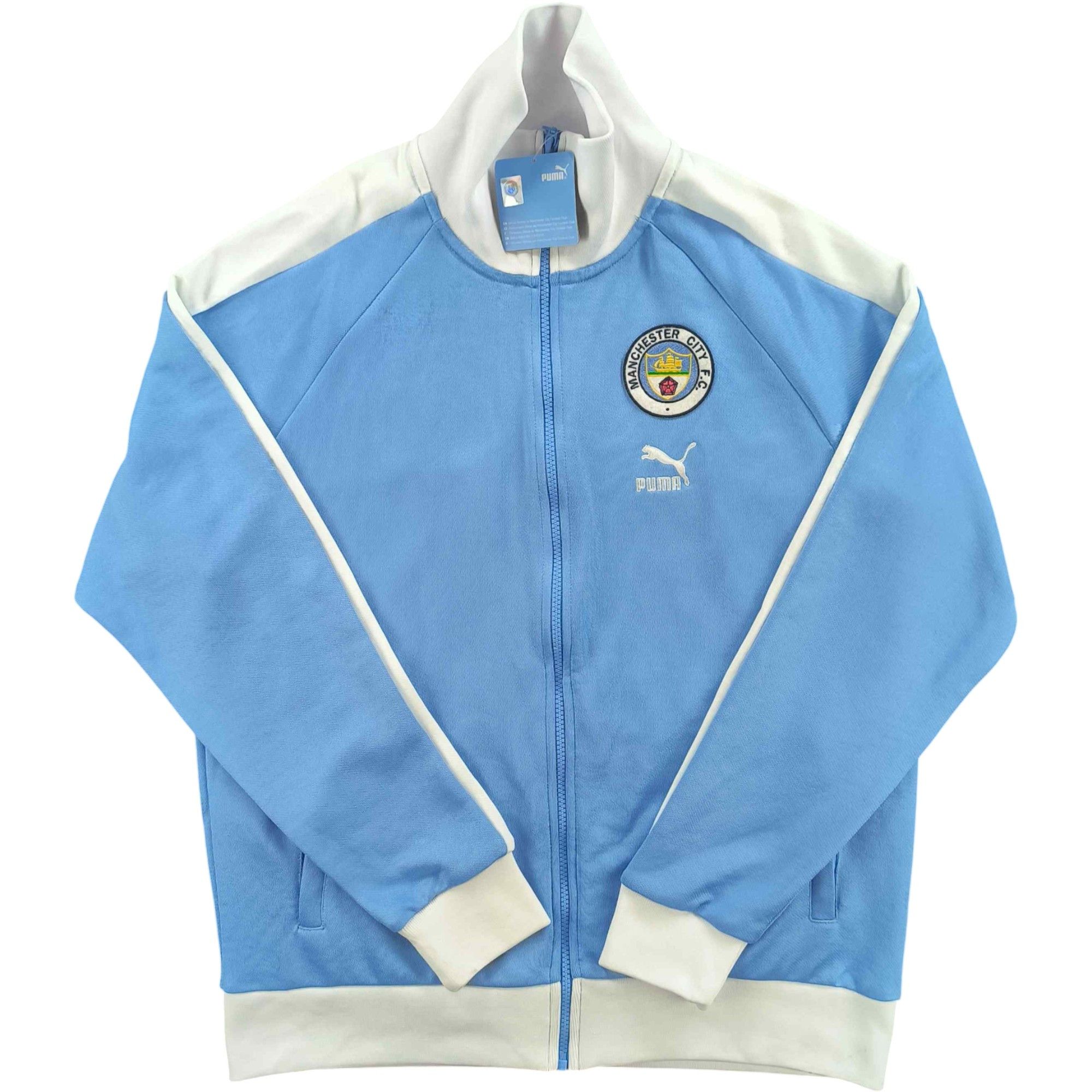 NEW Manchester City 22-23 Puma football track jacket size L