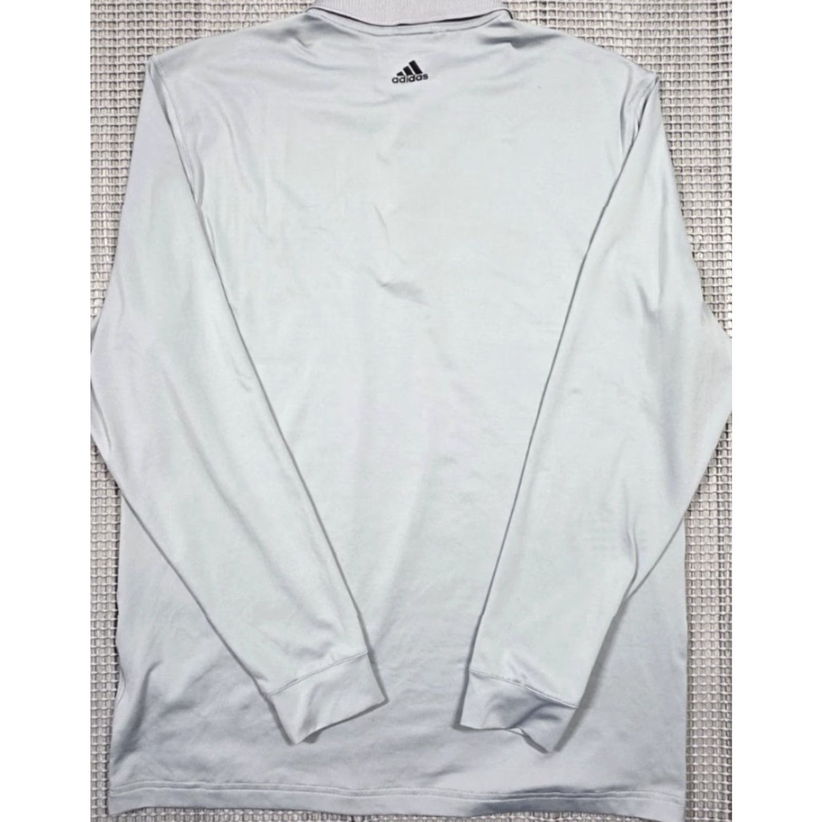 Adidas Adidas Polo Shirt Mens M Gray Hempstead Golf Country Club Long Sleeve Stretch Polo Shirt M Gray Adidas Golf Country Club Hempstead Long Sleeve Stretch Size US M / EU 48-50 / 2 - 6 Thumbnail