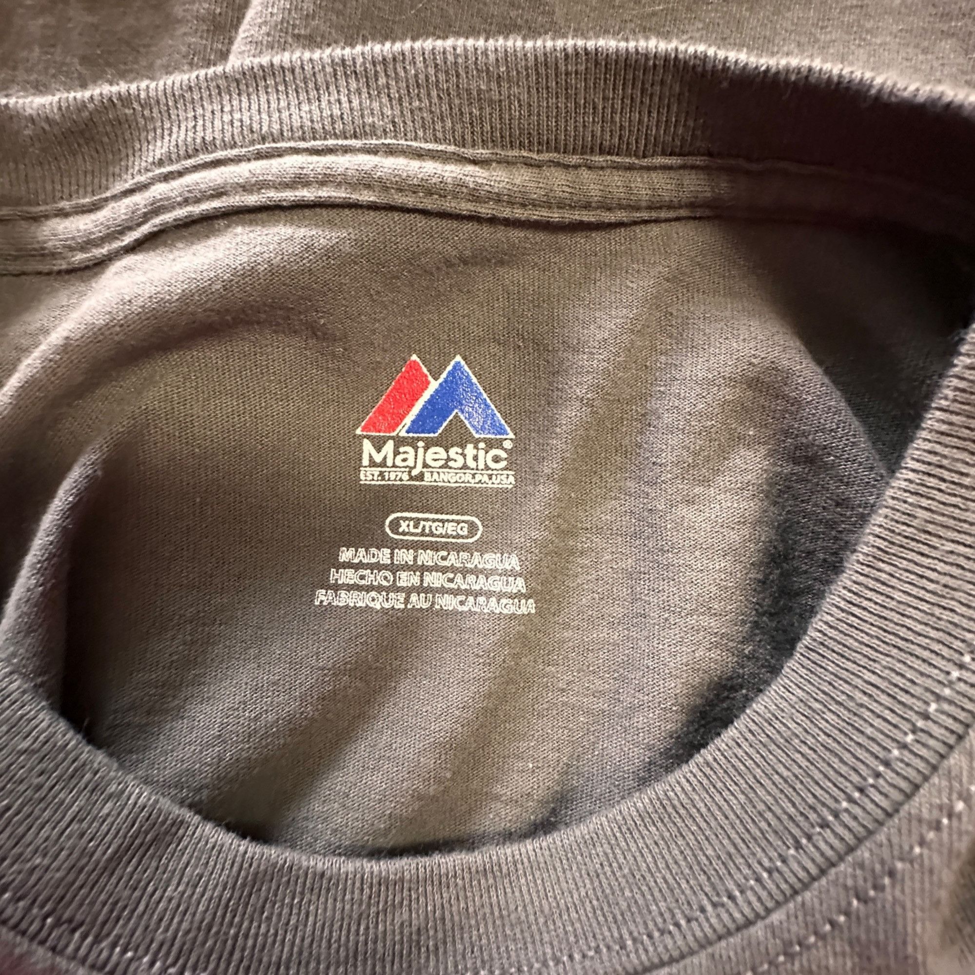 Majestic Majestic Mens XL Super Bowl LII T-Shirt Minnesota 2018 Gray Size US XL / EU 56 / 4 - 3 Thumbnail