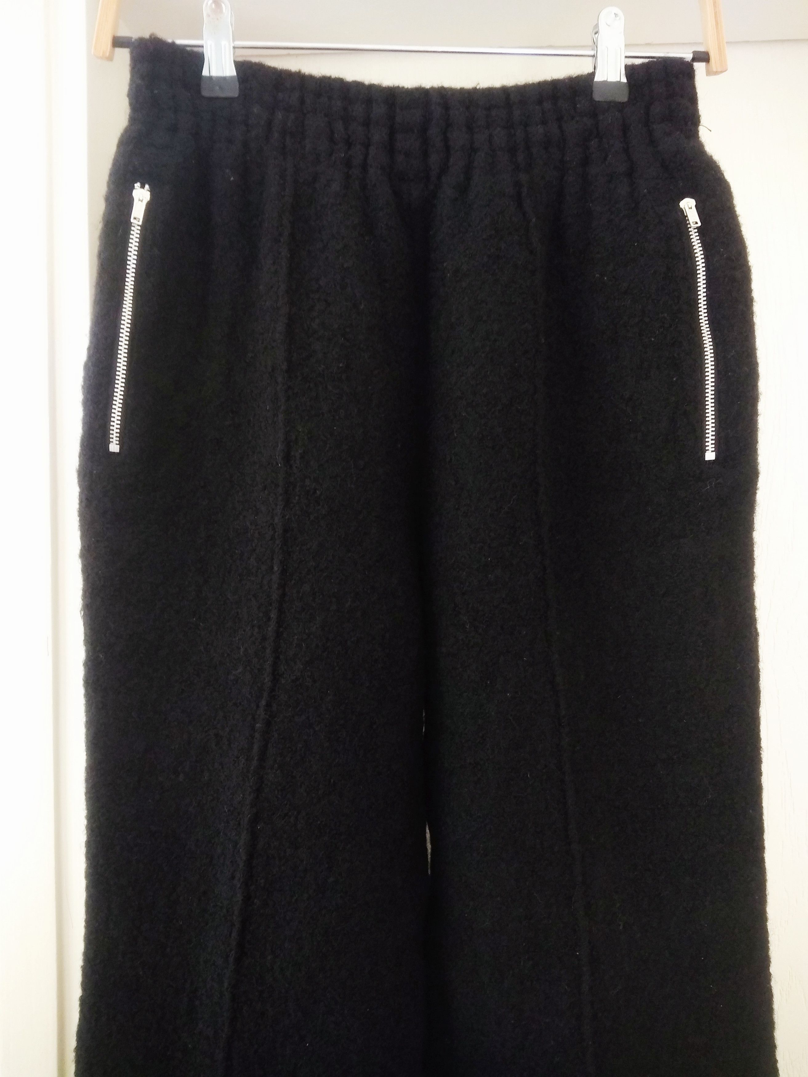 Comme des Garcons Comme des Garcons Tricot Black Wool Trackpants Joggers Y2K Size 27" / US 4 / IT 40 - 2 Thumbnail