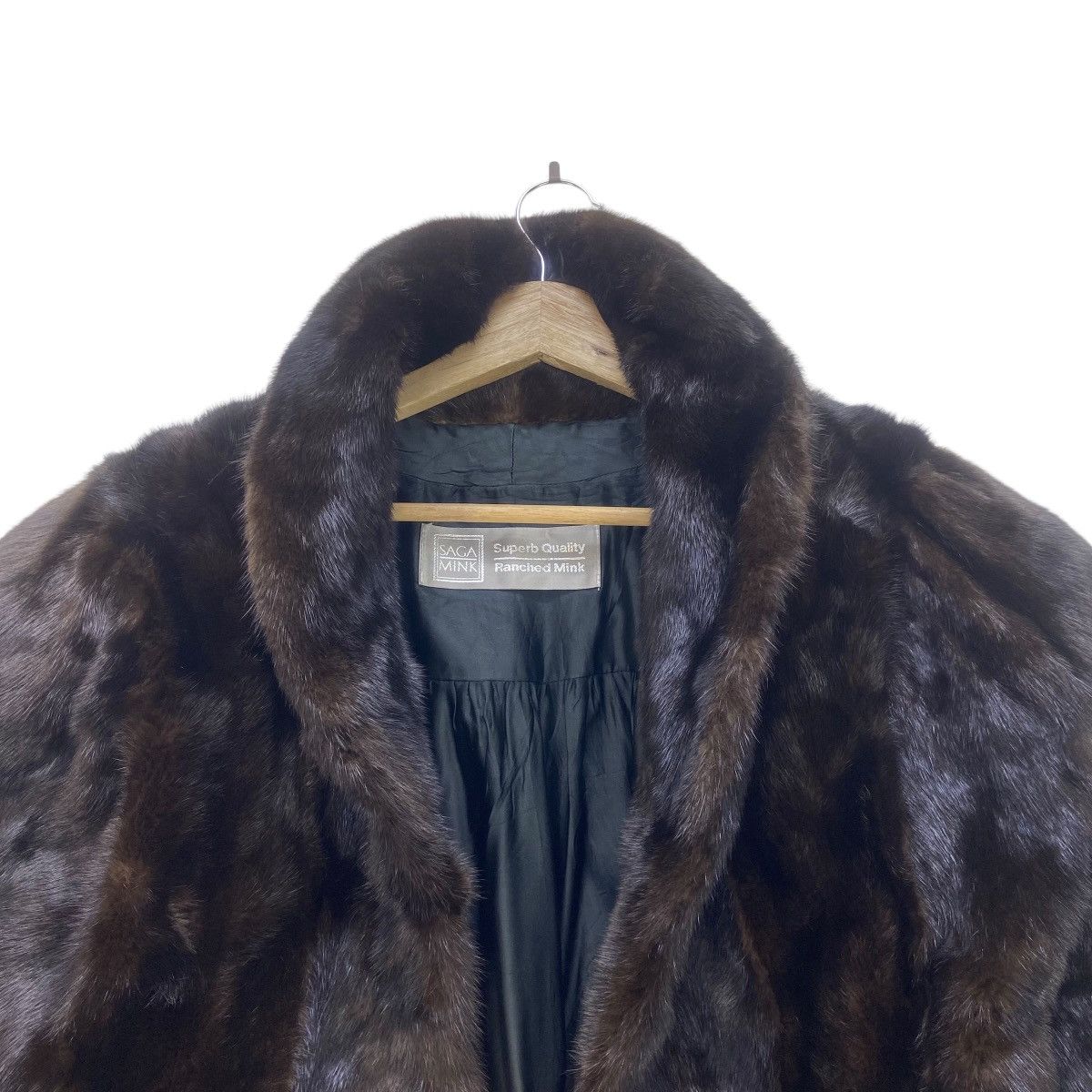 Sagafurs Saga Mink Fur Cape Size S / US 4 / IT 40 - 11 Thumbnail