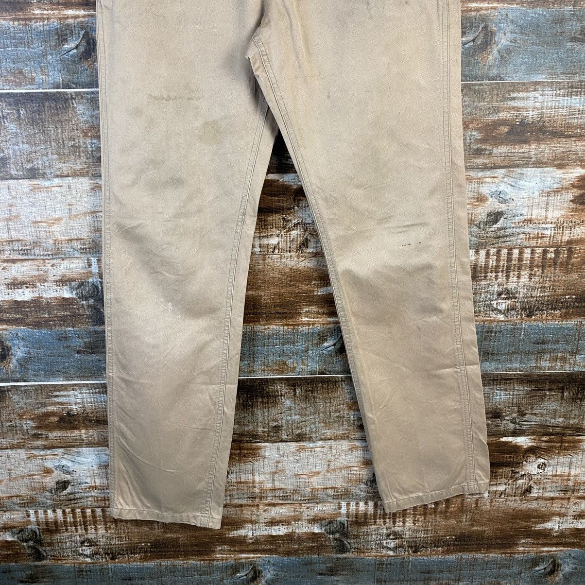 Japanese Brand DL Grand Global Beige Casual Pants #C986 Size US 30 / EU 46 - 6 Thumbnail