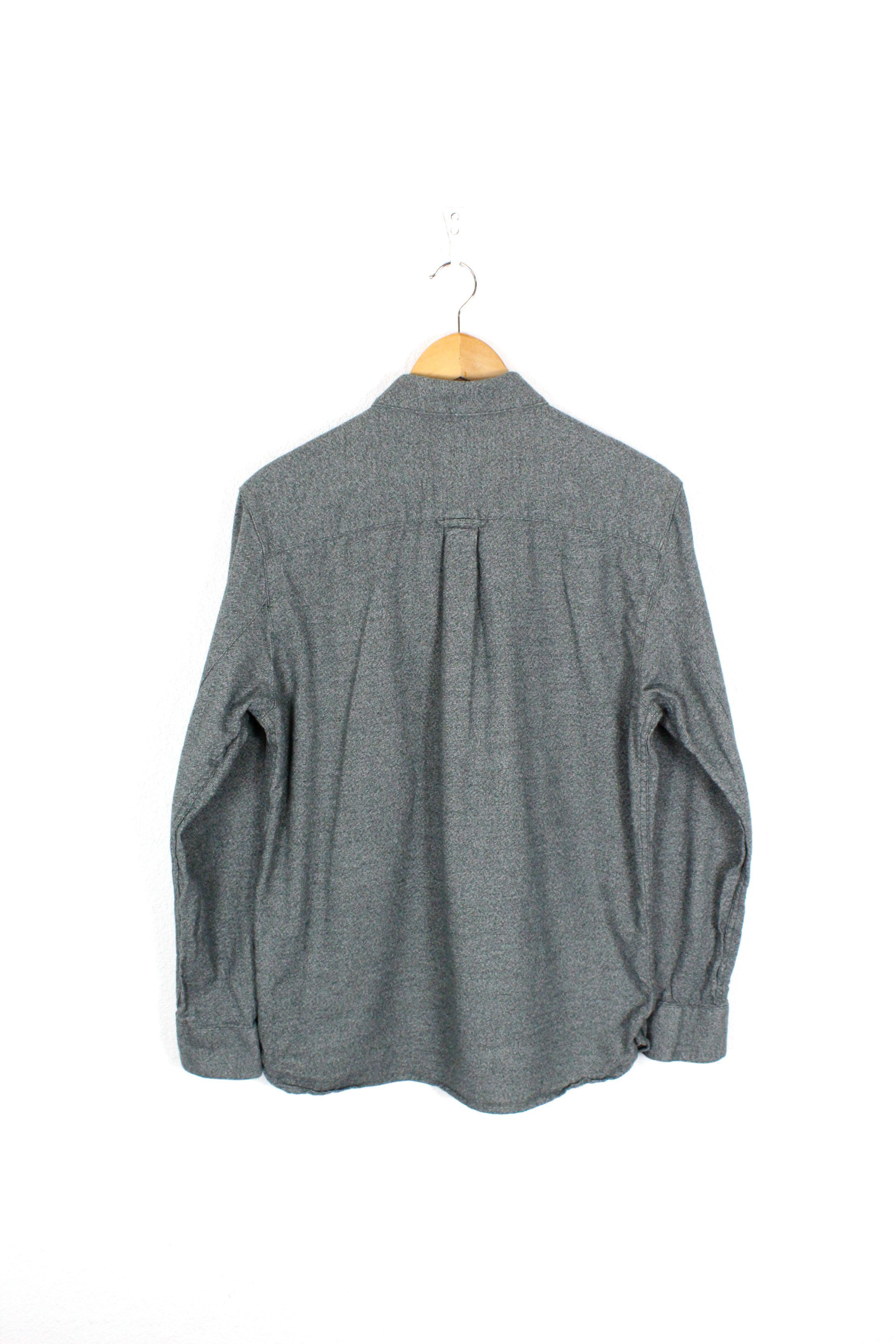 Carhartt Wip Carhartt Wip Corey Green Gray Flannel Oxford Shirt Size US S / EU 44-46 / 1 - 4 Thumbnail
