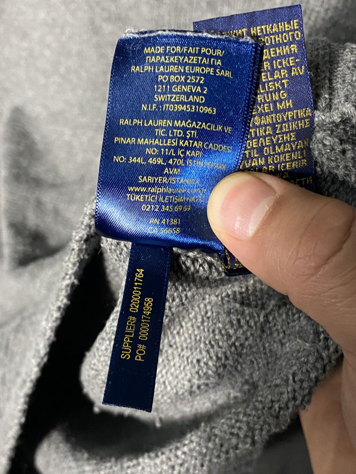 Polo Ralph Lauren × RRL Ralph Lauren × Ralph Lauren Vintage Polo Ralph Lauren 1/4 Zip Sweater Knit Pullover Size US S / EU 44-46 / 1 - 8 Thumbnail