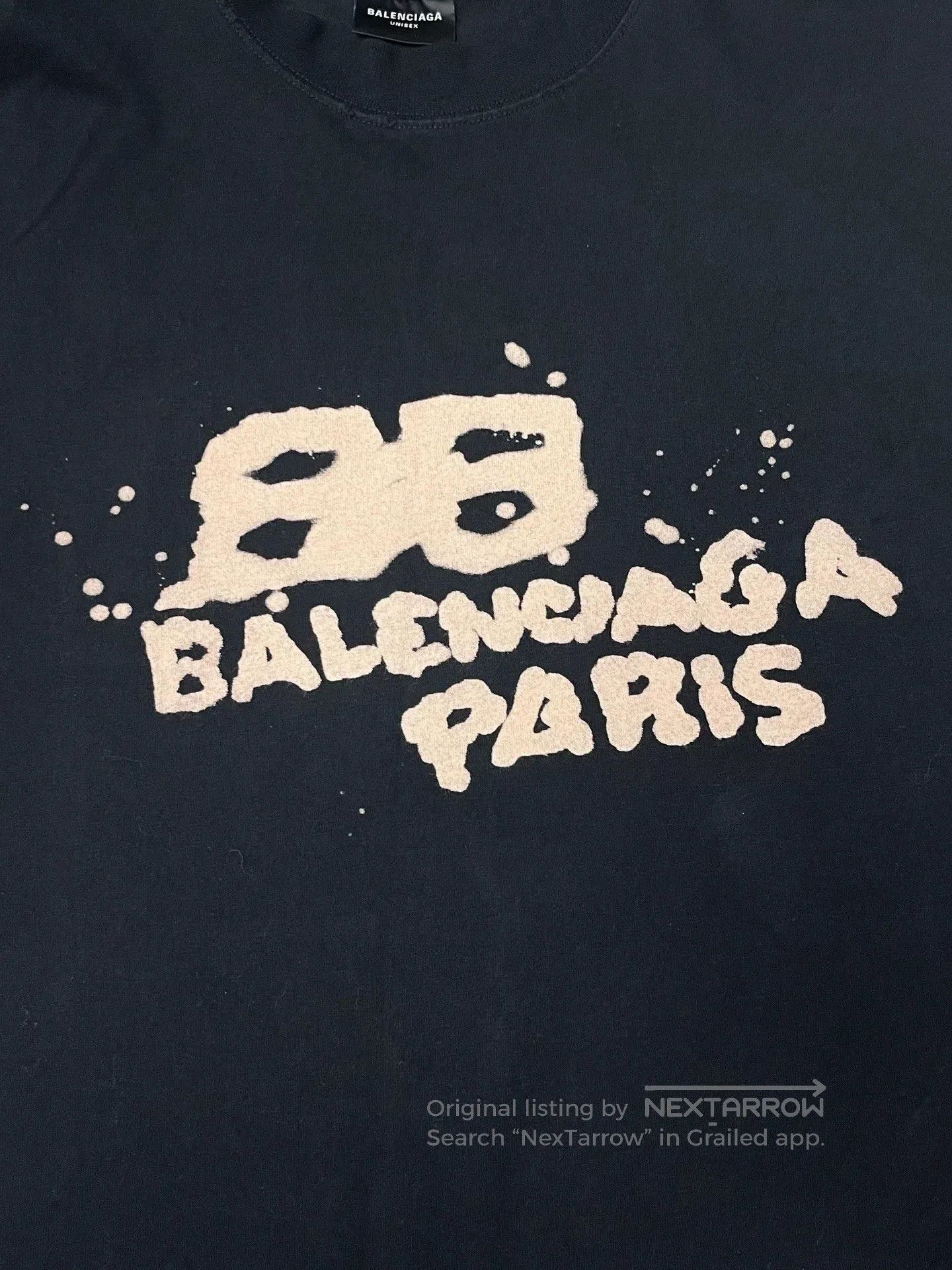Balenciaga Balenciaga Logo Print Crewneck Short-Sleeve T-Shirt. Size US M / EU 48-50 / 2 - 3 Thumbnail