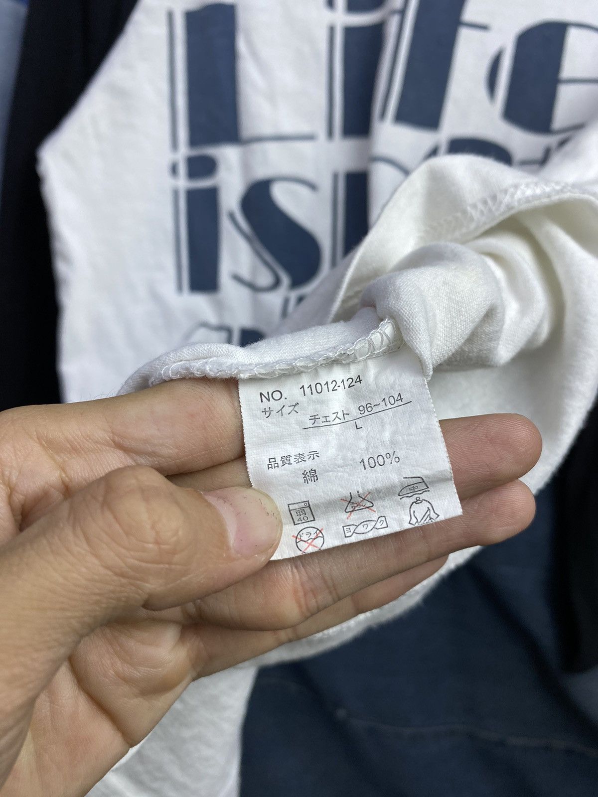 If Six Was Nine × Japanese Brand 2000s life is simple longsleeve style Size US M / EU 48-50 / 2 - 5 Thumbnail