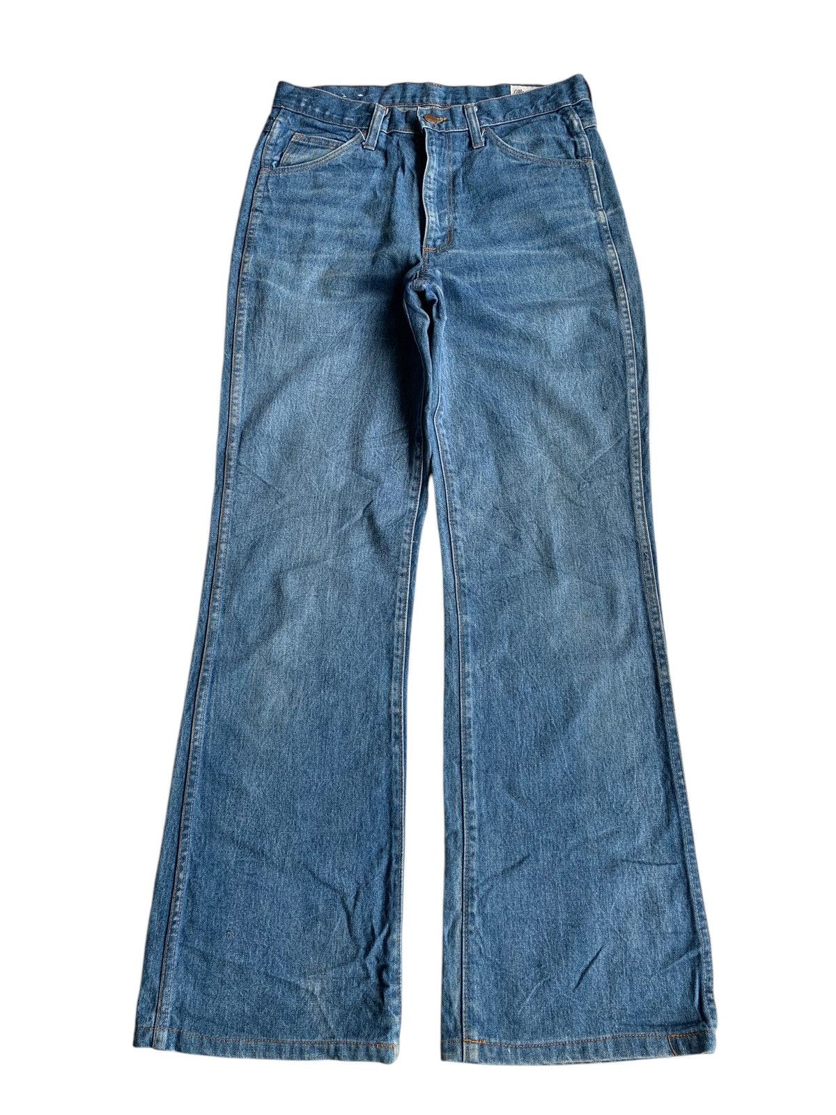 VINTAGE FLARE WRANGLER JAPANESE PUNK STYLE DENIM JEANS🎌☠️