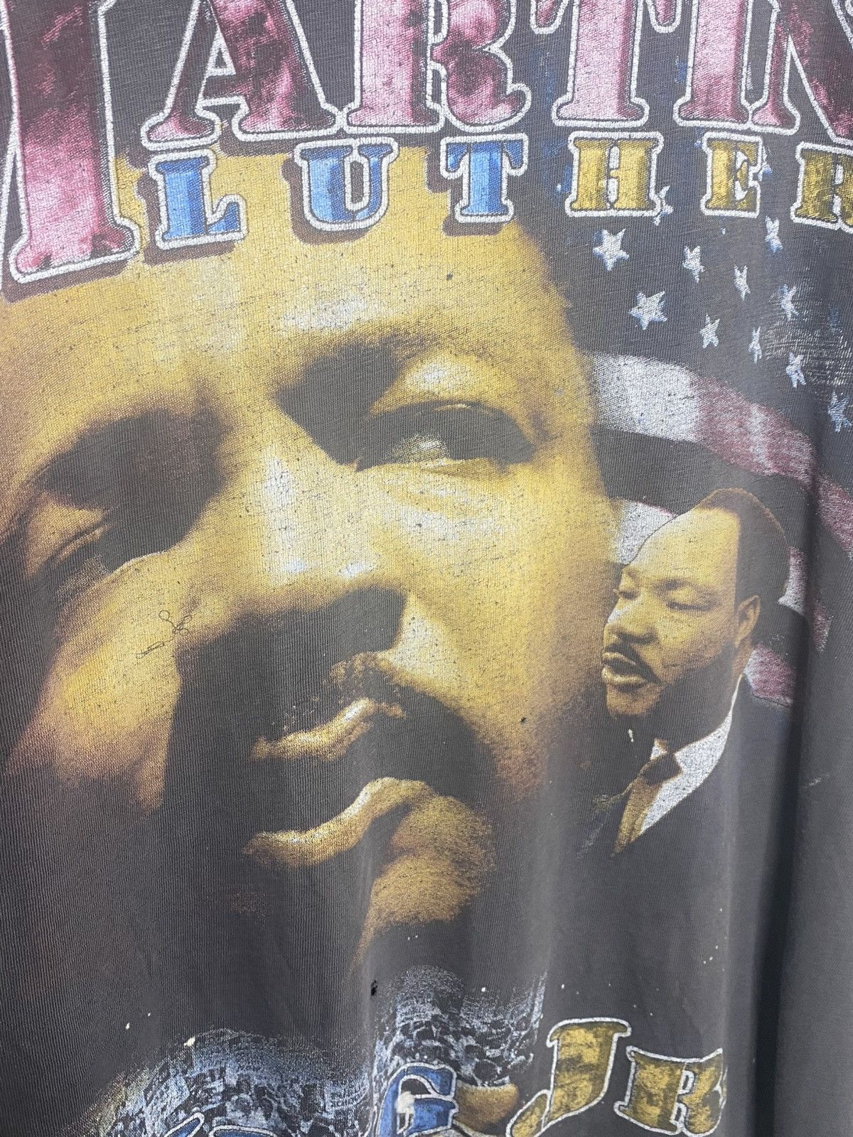Rap Tees Vintage 1990’s Martin Luther King Jr. Rap Tee All over Print Size US XL / EU 56 / 4 - 5 Thumbnail