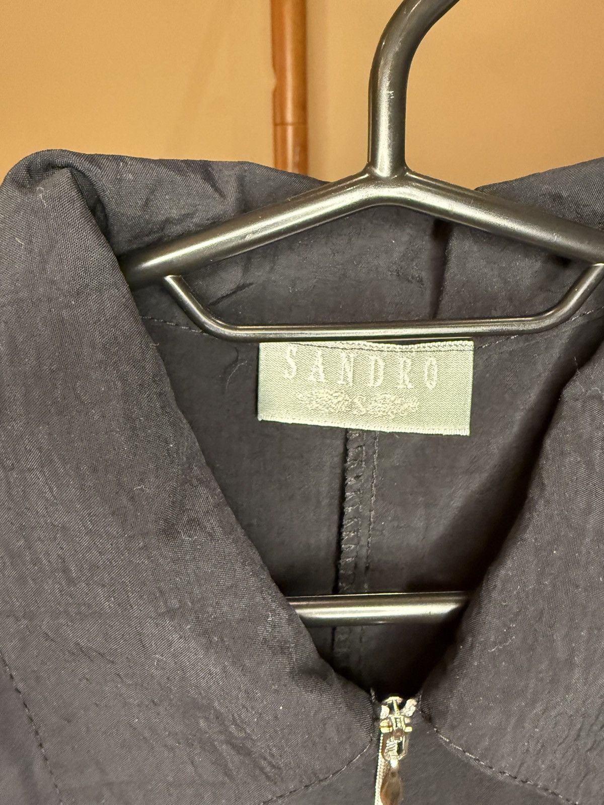 Sandro Vintage Sandro short sleeve zipup shirt Size S / US 4 / IT 40 - 3 Thumbnail