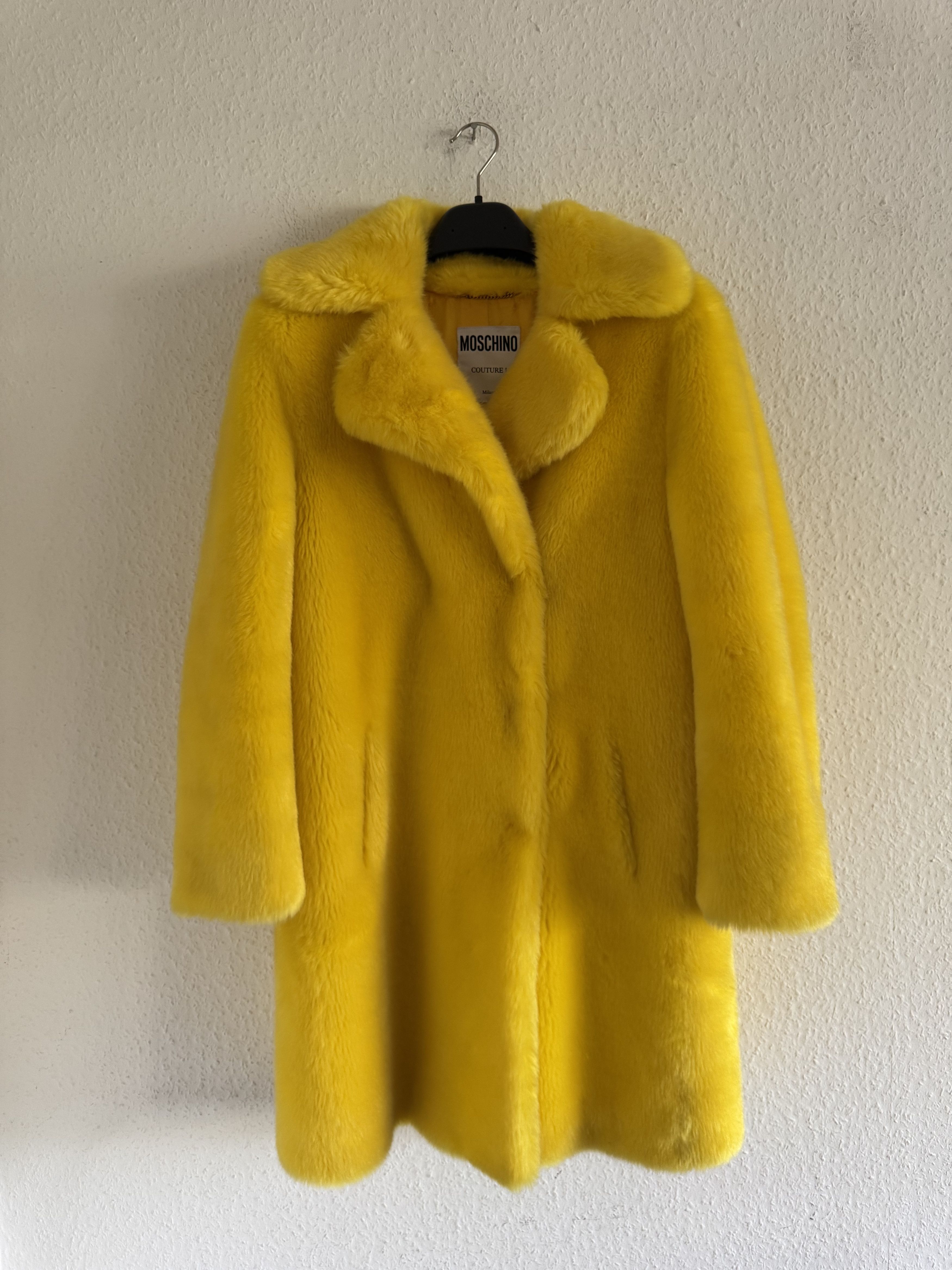 Moschino FW15 Runway Faux Fur Coat Size S / US 4 / IT 40 - 2 Thumbnail