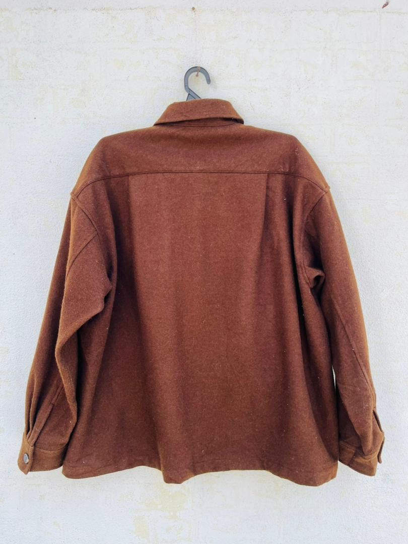 Japanese Brand × Vintage Vintage Sense Of Place Wool Designed Fashion Style Size US XL / EU 56 / 4 - 2 Thumbnail