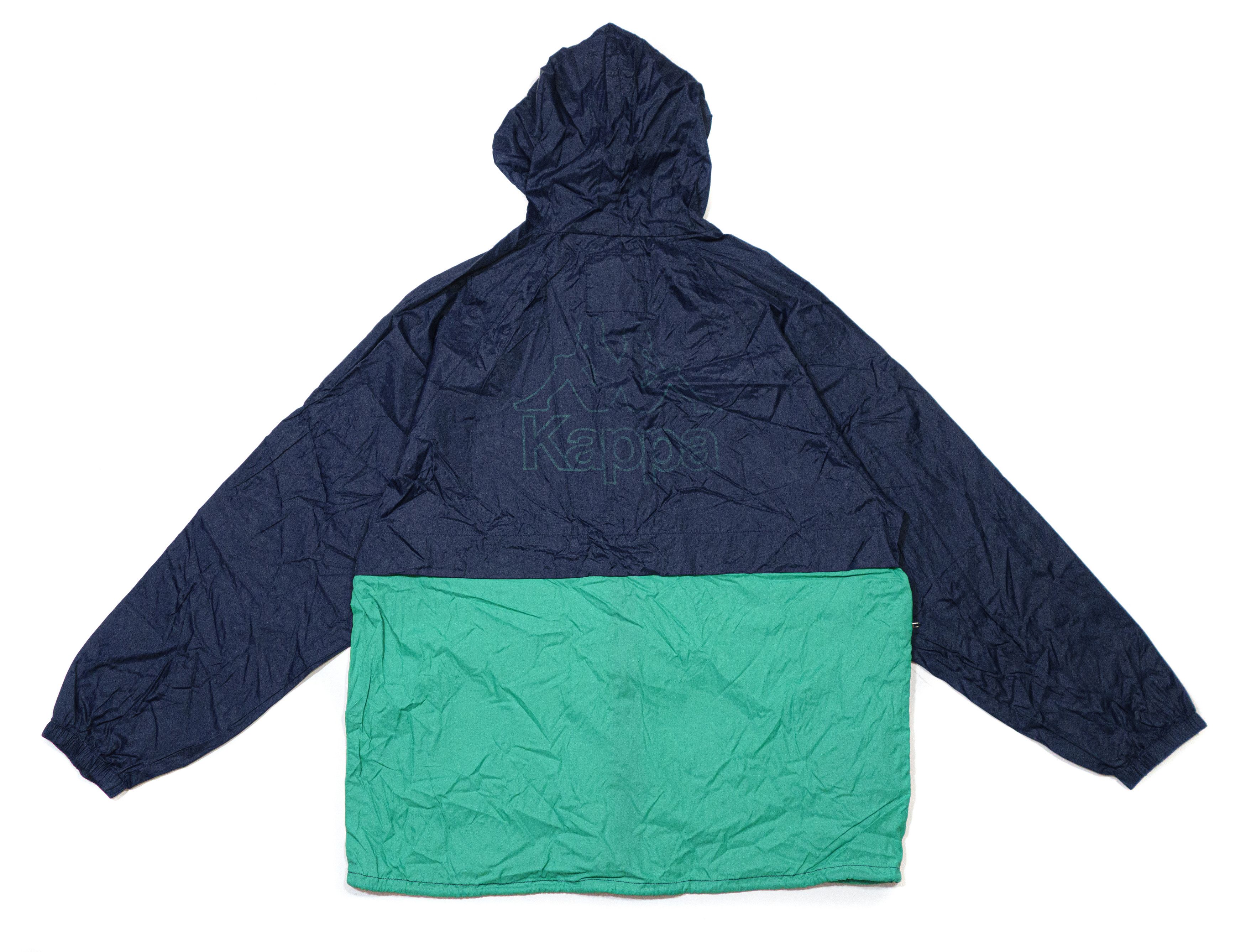 Kappa 80S Big Logo Nylon Packable Jacket Size US XL / EU 56 / 4 - 3 Thumbnail