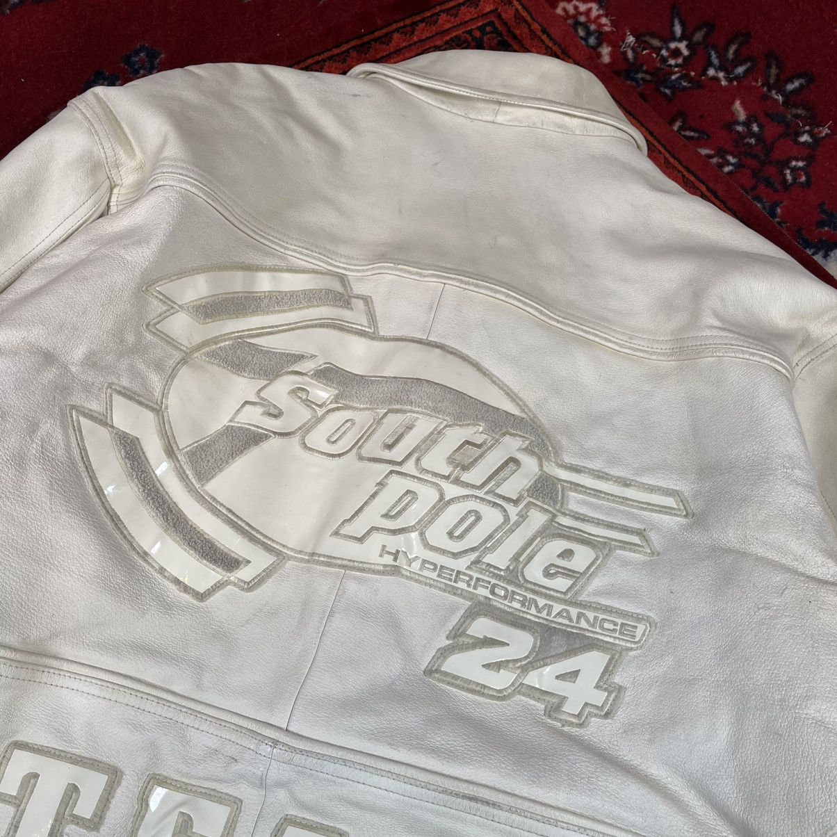 Southpole Vintage 90s Streetwear Y2K Sk8 Rare Southpole leather jacket Size US XXL / EU 58 / 5 - 5 Thumbnail