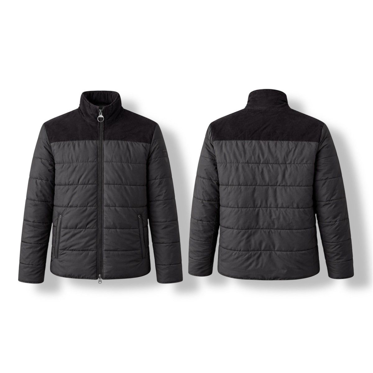 Barbour BARBOUR FIBREDOWN Spean Puffer Jacket Men’s Black Size M Size US L / EU 52-54 / 3 - 2 Thumbnail