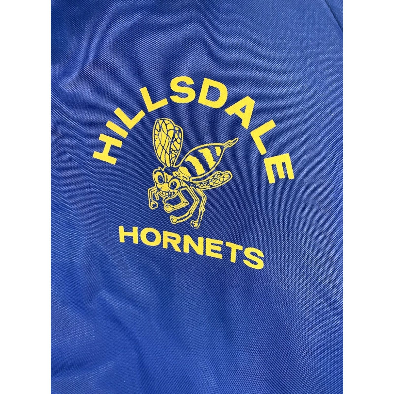 Vintage VINTAGE Scholastic Wear Hillsdale Hornets Blue Lined Windbreaker Jacket Mens S Size US S / EU 44-46 / 1 - 2 Thumbnail