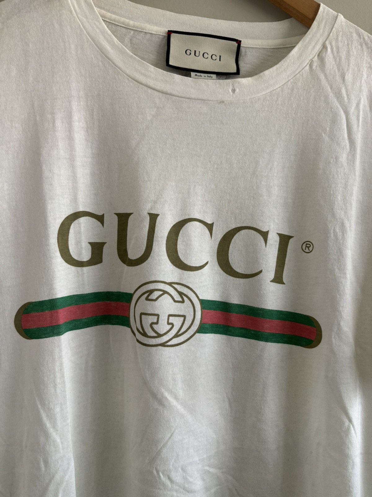 Gucci Gucci logo flower tee Size US S / EU 44-46 / 1 - 2 Thumbnail