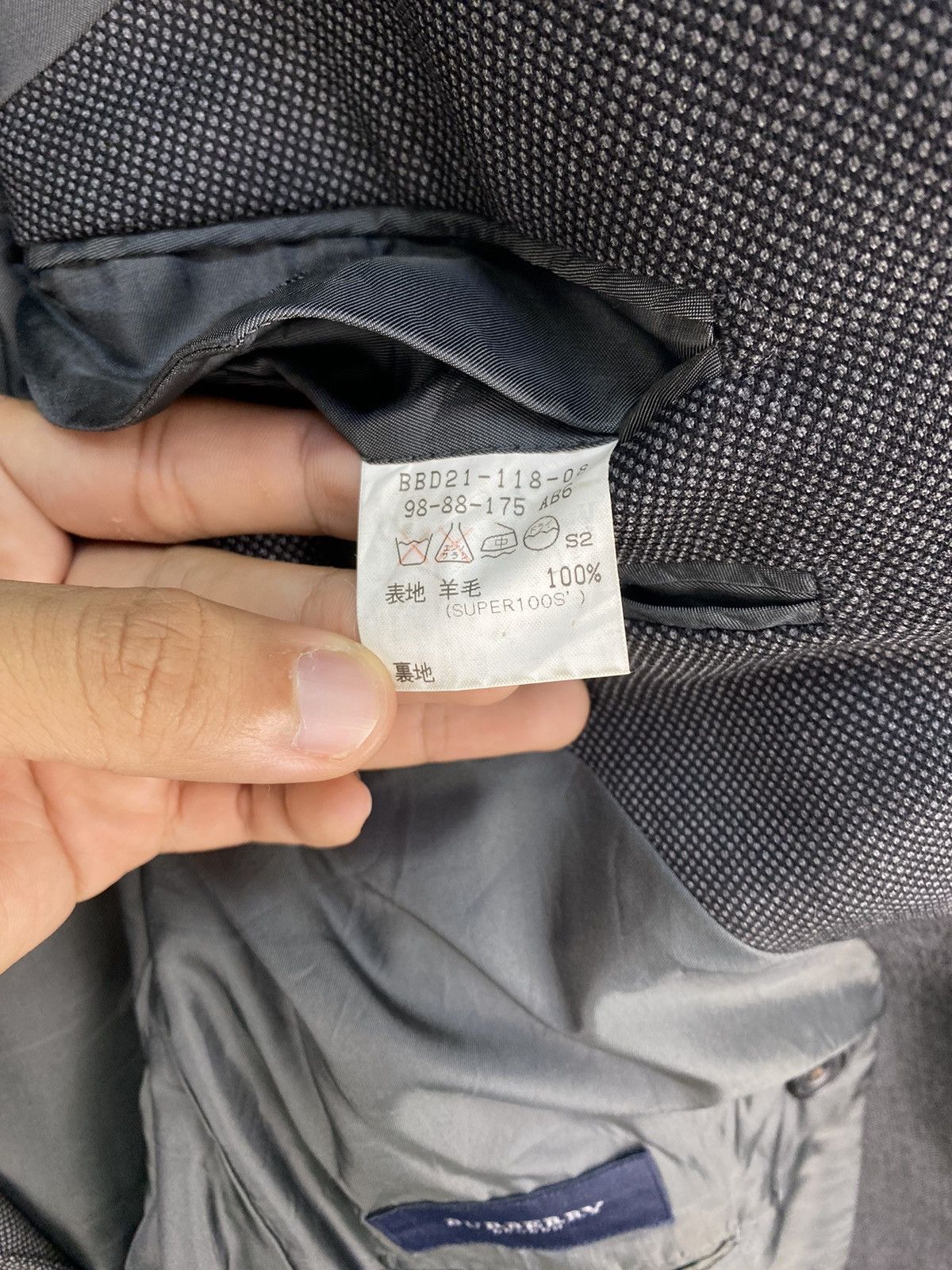 Burberry Vintage Burberry London Double Breasted Blazer Size US M / EU 48-50 / 2 - 10 Thumbnail