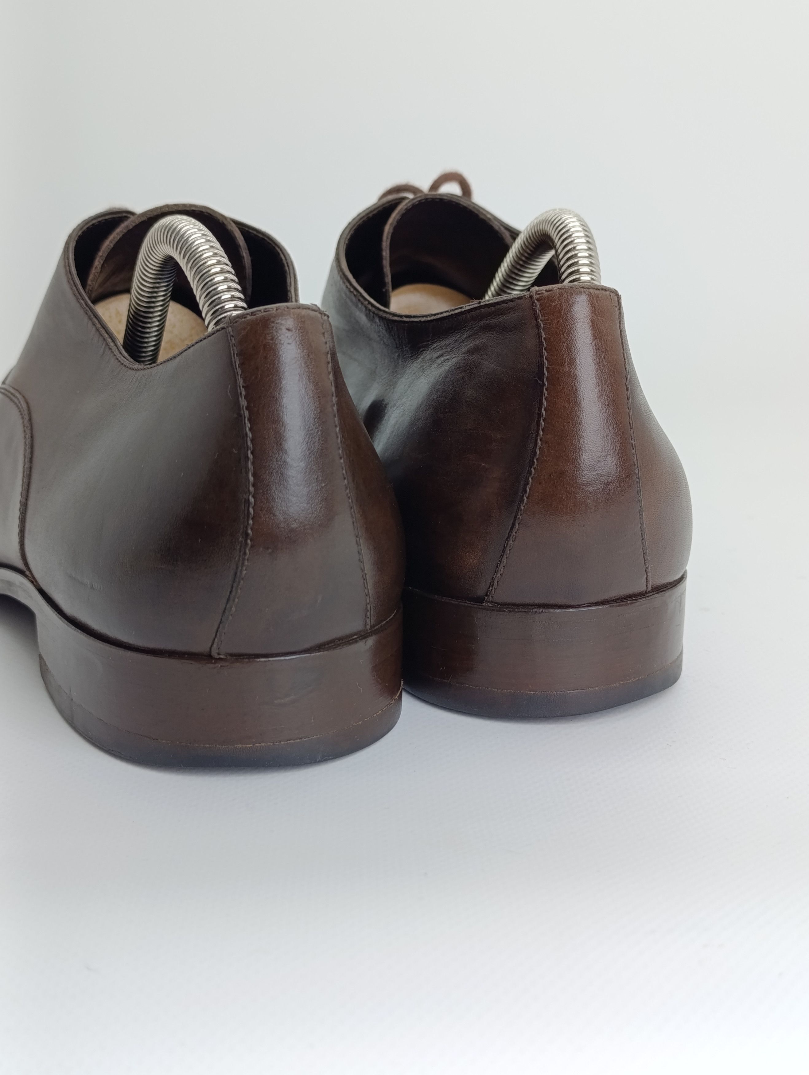 Z Zegna ZEGNA Z LUX LACE UP LEATHER DRESS SHOES Size US 9 / EU 42 - 13 Thumbnail