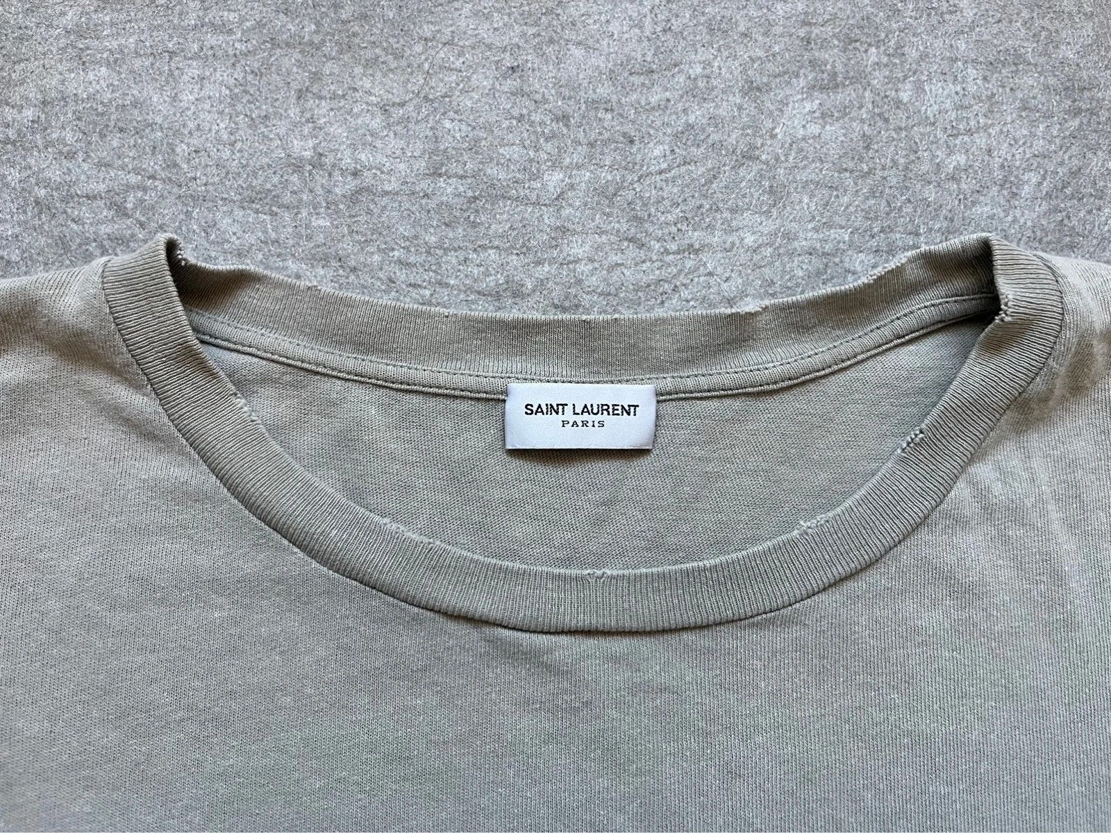 Saint Laurent Paris Saint Laurent T-Shirt Size US L / EU 52-54 / 3 - 3 Thumbnail