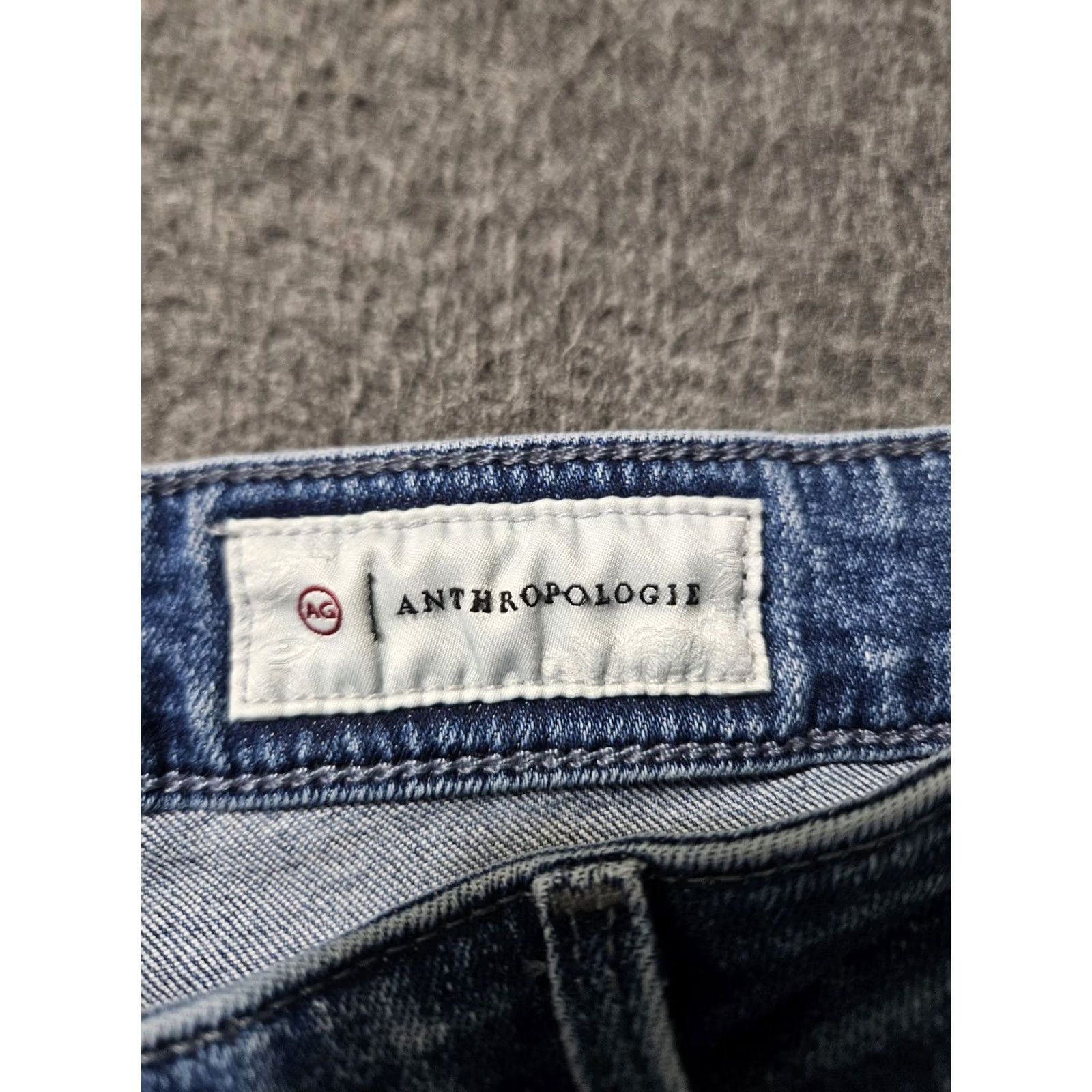 Vintage VINTAGE AG Adriano Goldschmied Stevie Ankle Jeans Women's 30R Blue Denim Slimming Stretch Pockets Zipper Logo | City Preppy Style Size 30" / US 8 / IT 44 - 2 Thumbnail