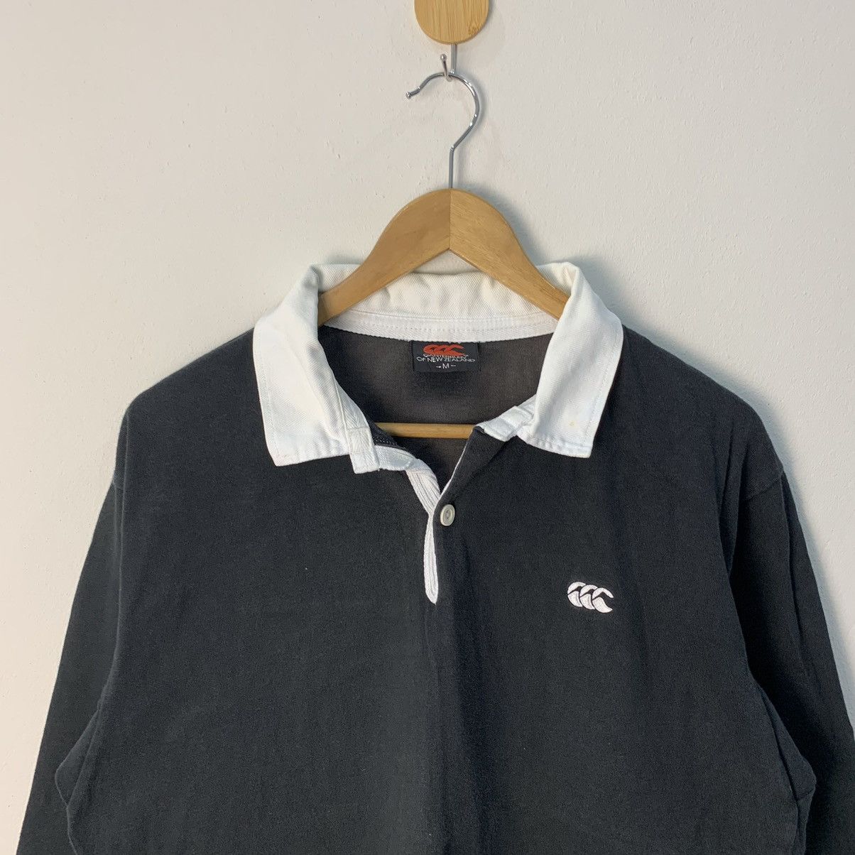 Canterbury of New Zealand 90s Vintage CANTERBURY Polo Rugby / Sweatshirt #2414-13X Size US M / EU 48-50 / 2 - 3 Thumbnail